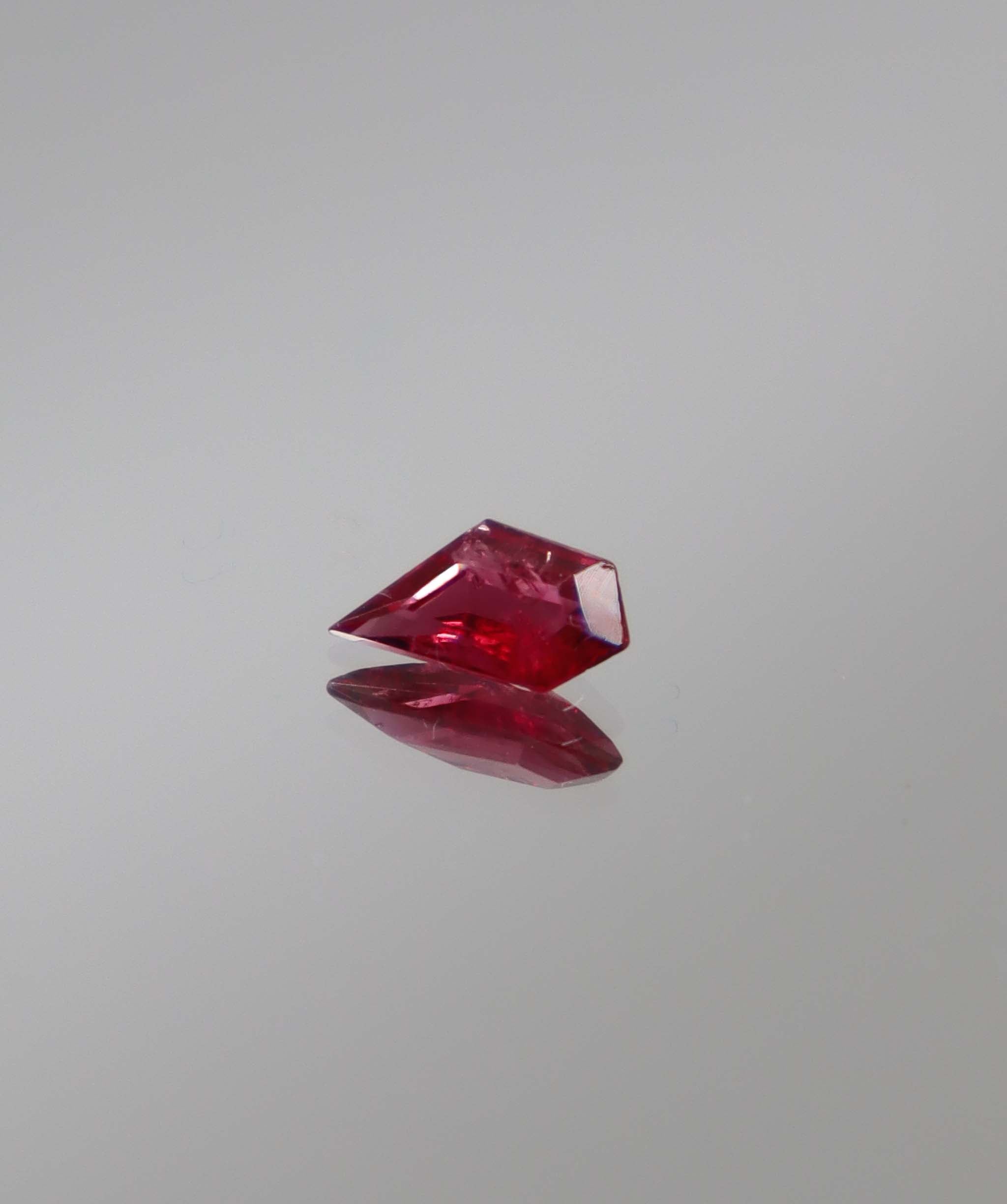 Luxury Promise 0.62ct Red Spinel Custom cut DXBCD1364