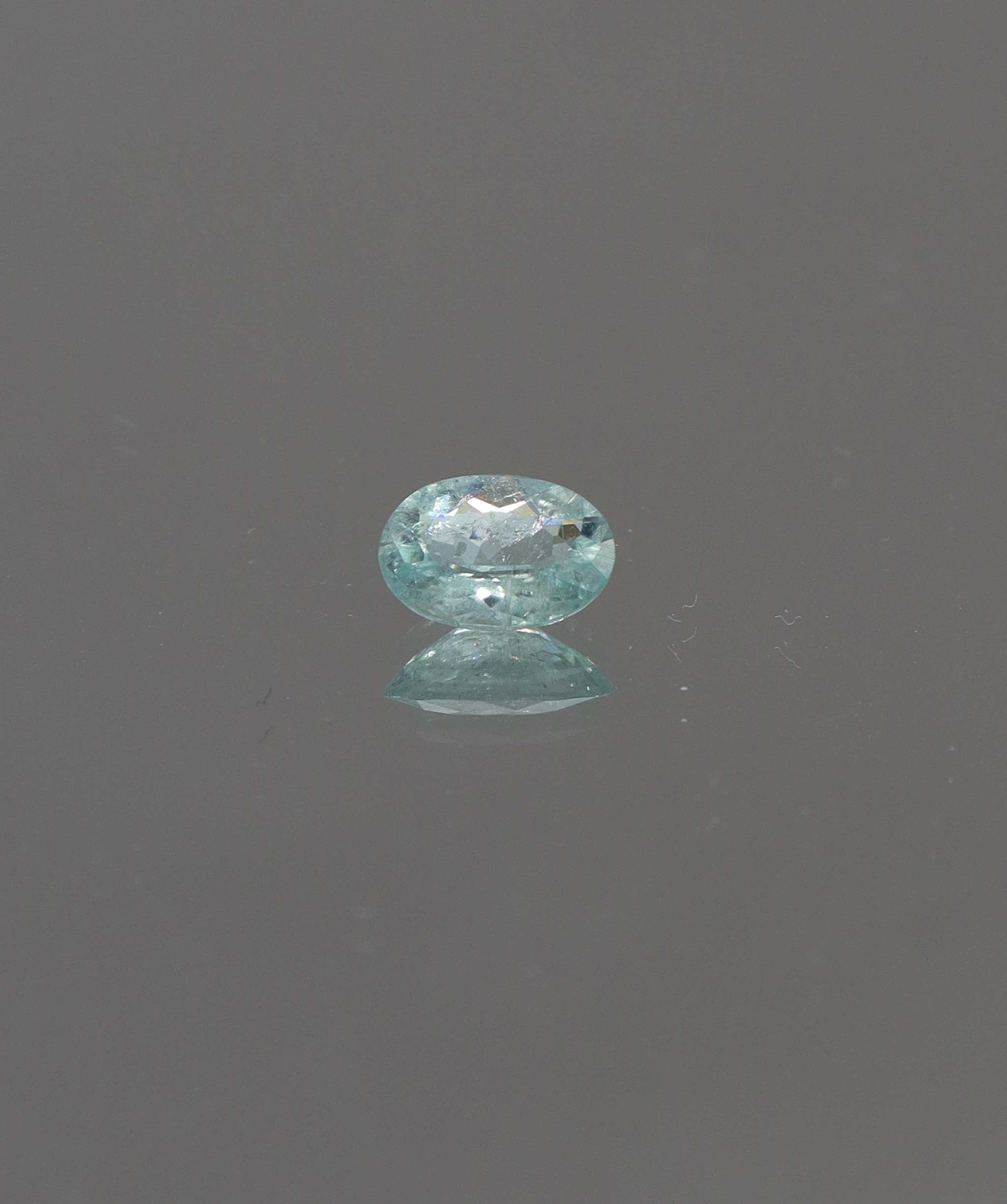 Luxury Promise 0.64ct Neon Greenish Blue Paraiba 8 DXBS5467