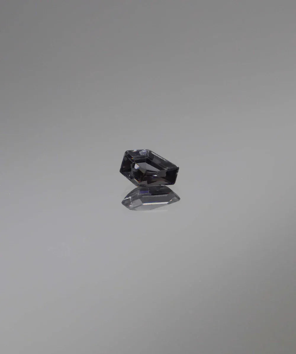 Luxury Promise 0.66ct Gray Spinel Custom cut DXBCS3043