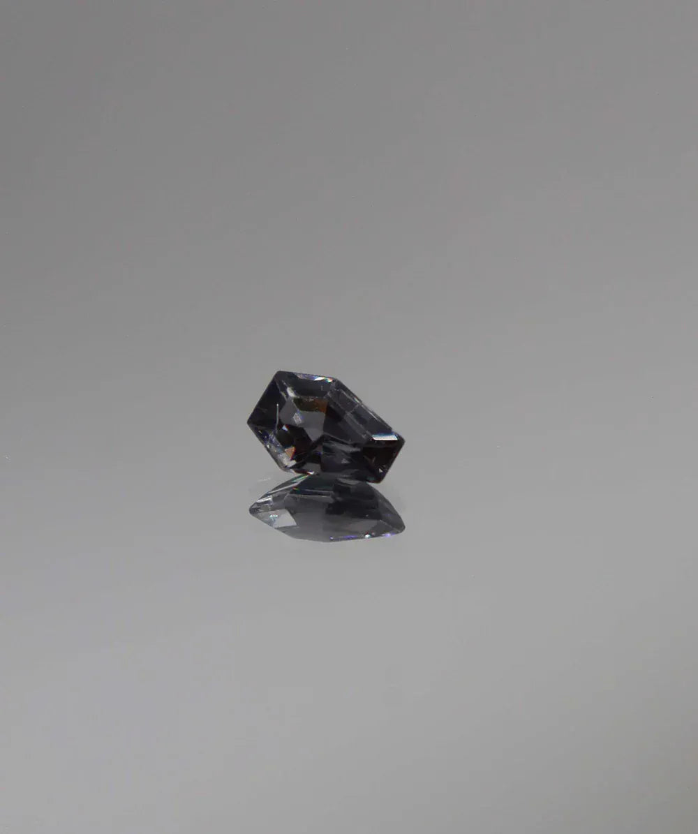 Luxury Promise 0.66ct Gray Spinel Custom cut DXBCS3043