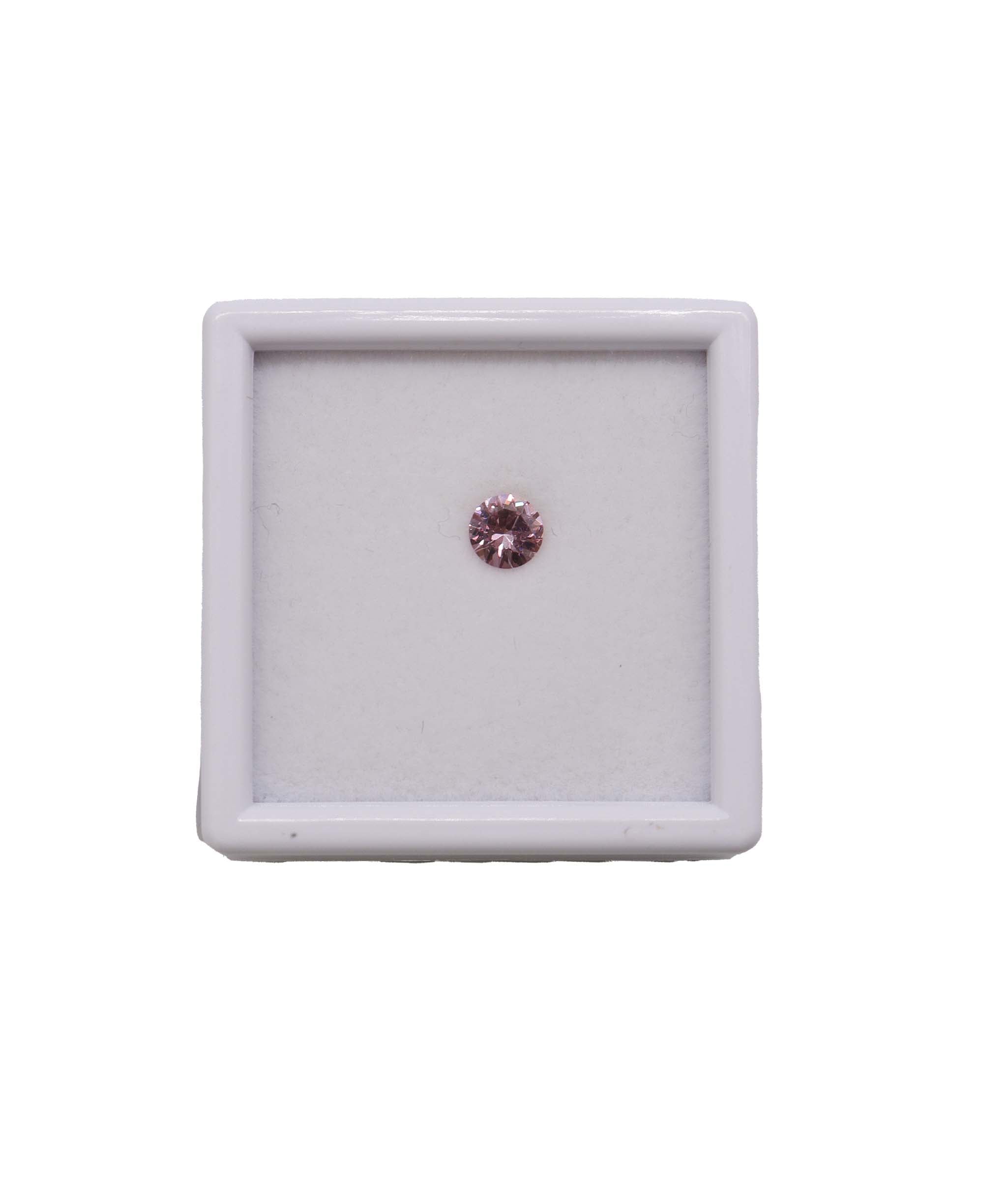 Luxury Promise 0.67ct Malaya garnet round shape 31