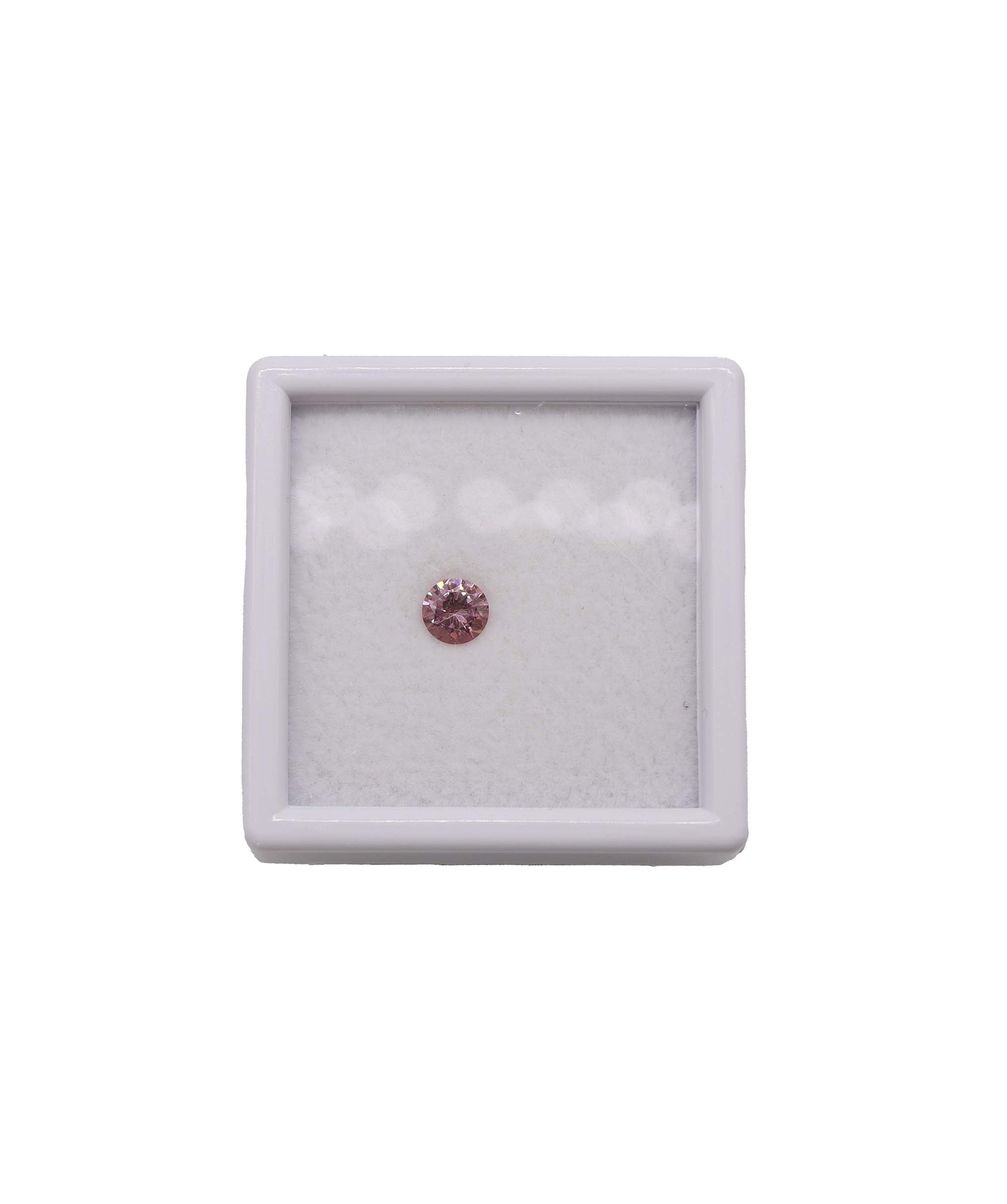 Luxury Promise 0.67ct Malaya garnet round shape 41