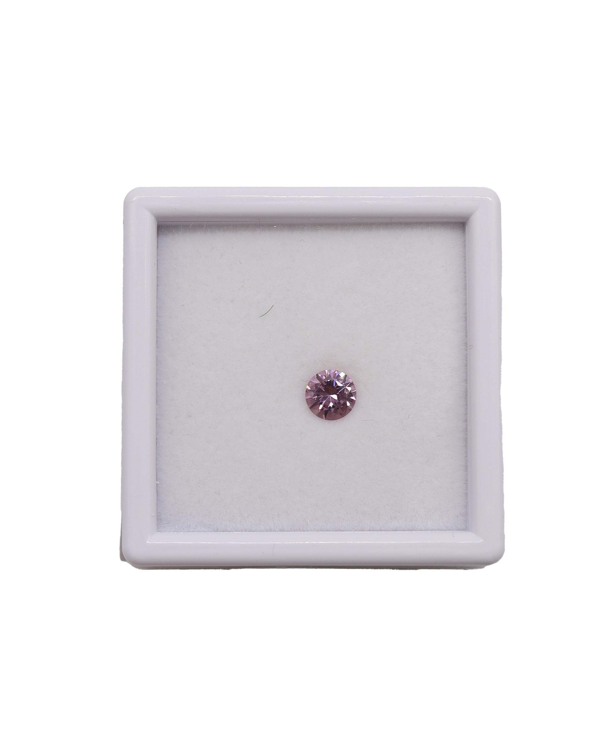 Luxury Promise 0.70ct Malaya garnet round shape 39