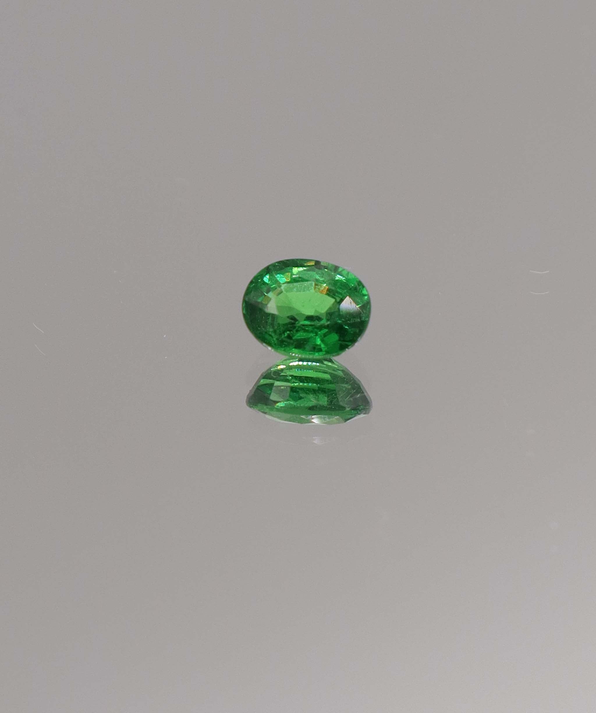 Luxury Promise 0.70ct Oval Tsavorite DXBCS1143