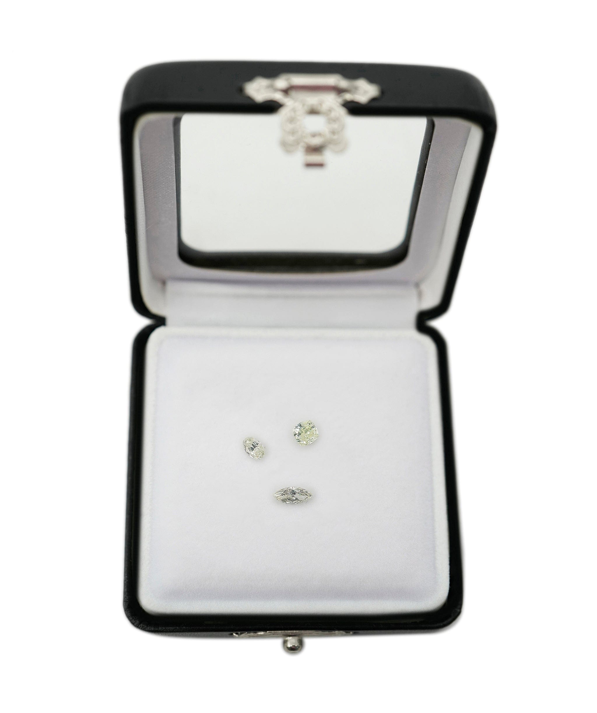 Luxury Promise 0.71 CT MARQUISE/CUSHION/OVAL 3 PIECE SET ANC-S36-9