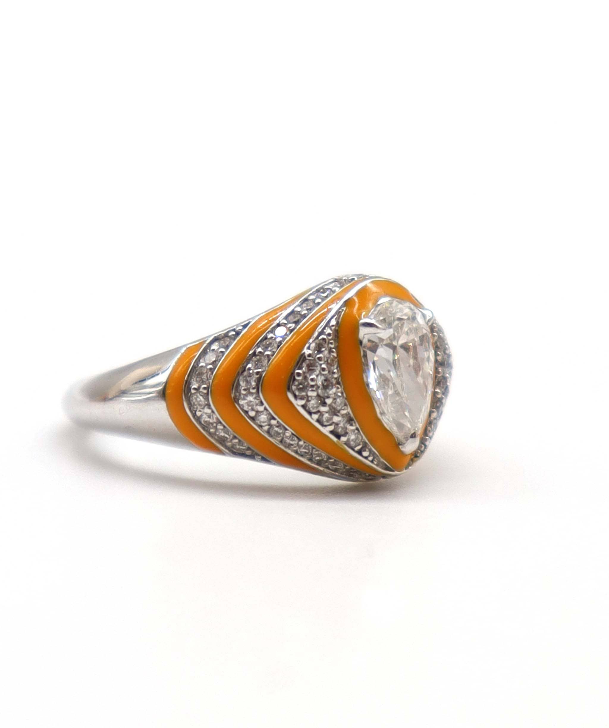 Luxury Promise 0.72ct diamond RING Size: EU-45 R-AK22