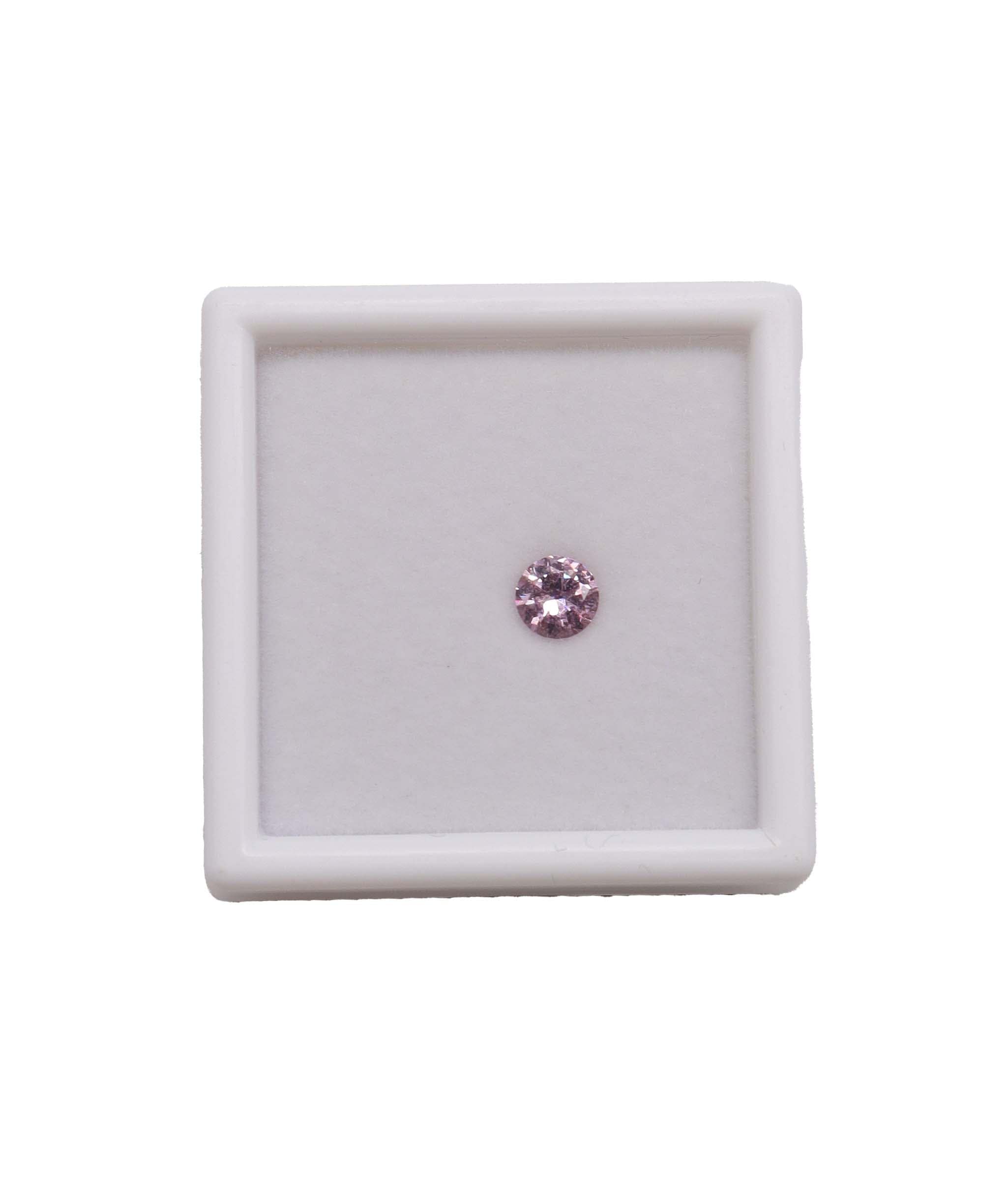 Luxury Promise 0.73 Malaya garnet round shape 7