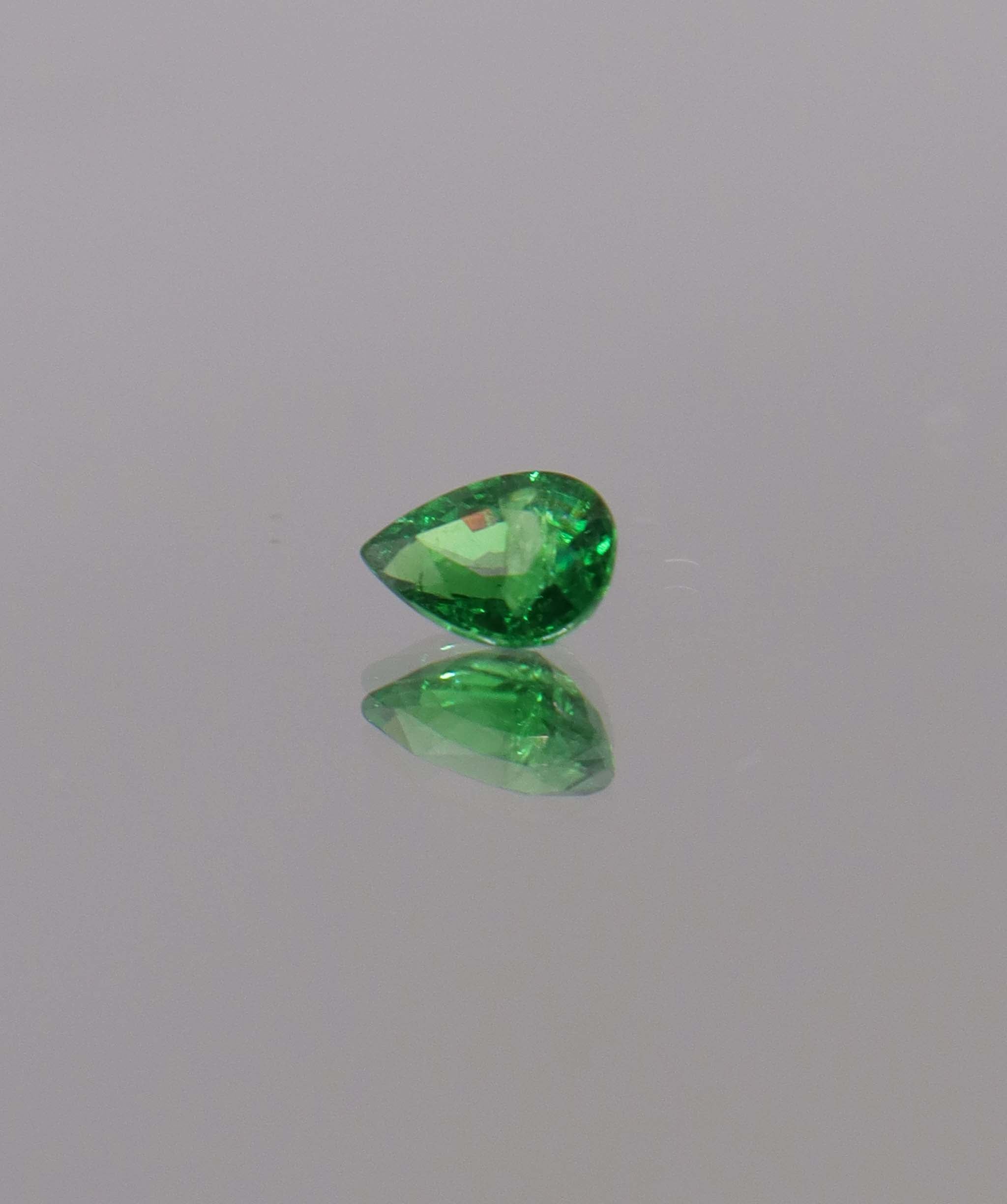 Luxury Promise 0.77ct Pear Tsavorite DXBCS1162