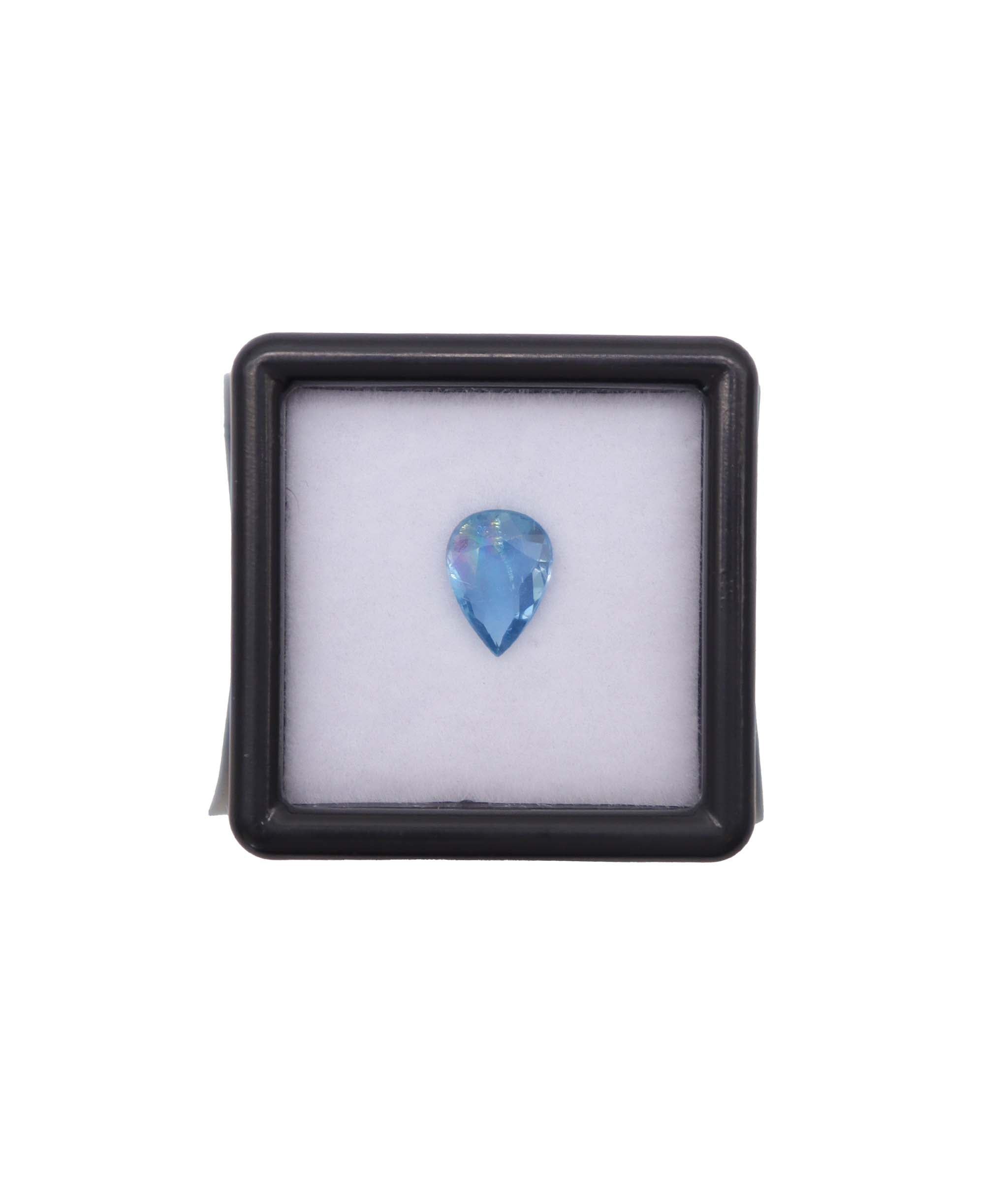 Luxury Promise 0.77cts Santa Maria Aquamarine 7x5.5mm Oval/8x6 Pear DXBS4437