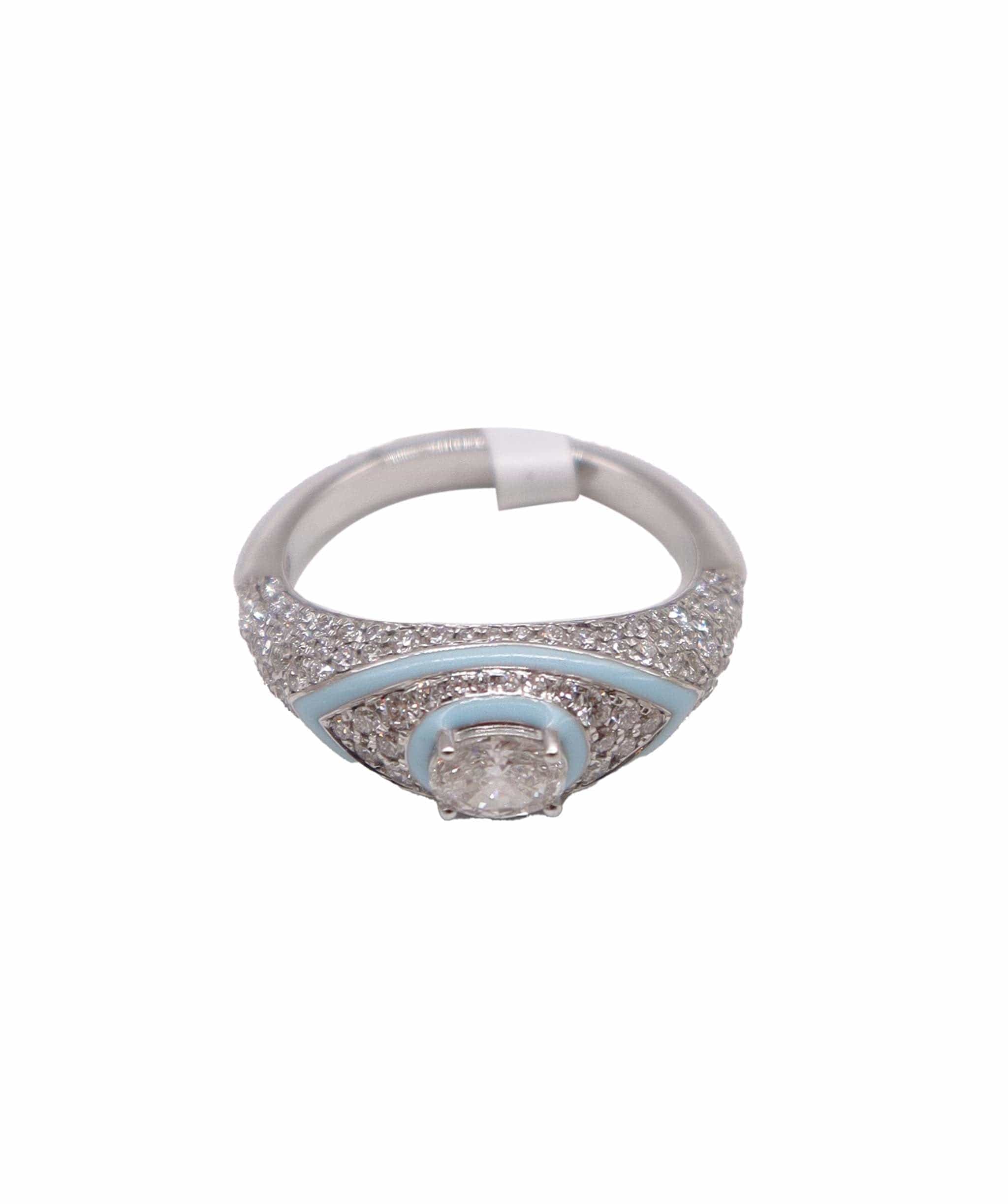 Luxury Promise 0.78CT RING size EU-47 R-Z06K