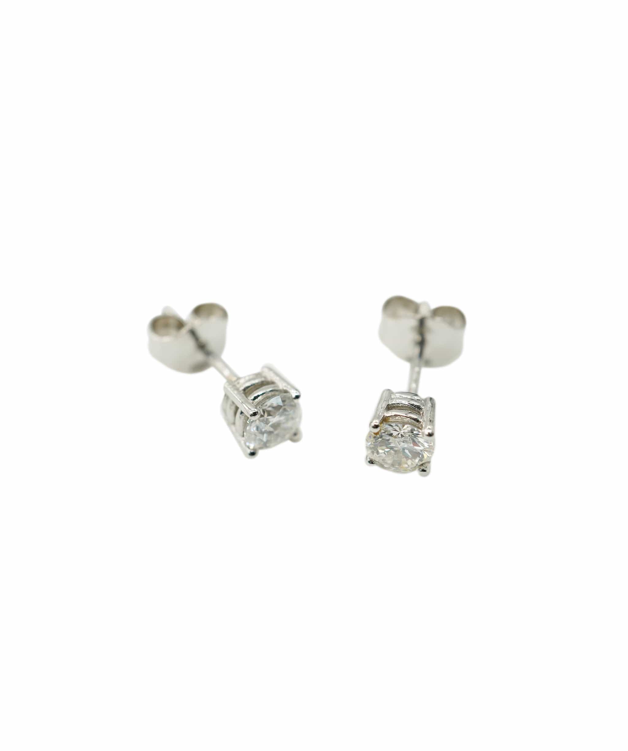 Luxury Promise 0.7ct WG RB earrings DBXN0016