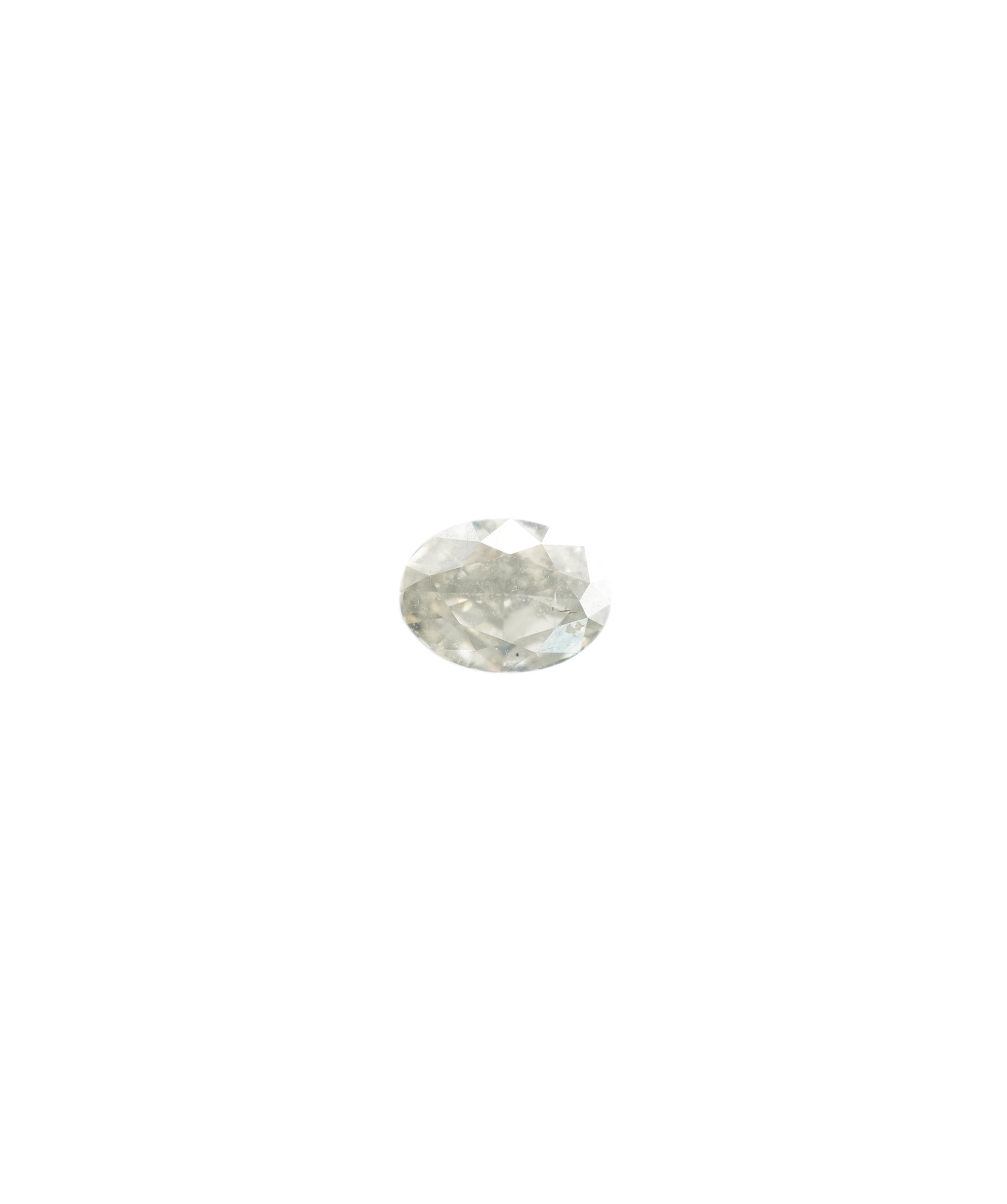 Luxury Promise 0.81ct FANCY GREY OVAL DIAMOND DBXN0540
