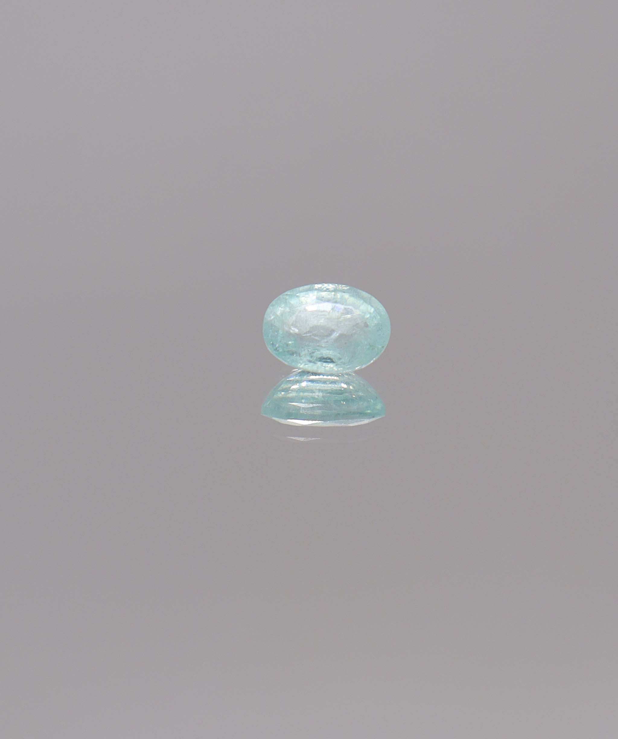 Luxury Promise 0.85ct Neon Greenish Blue Paraiba 17 DXBS5476