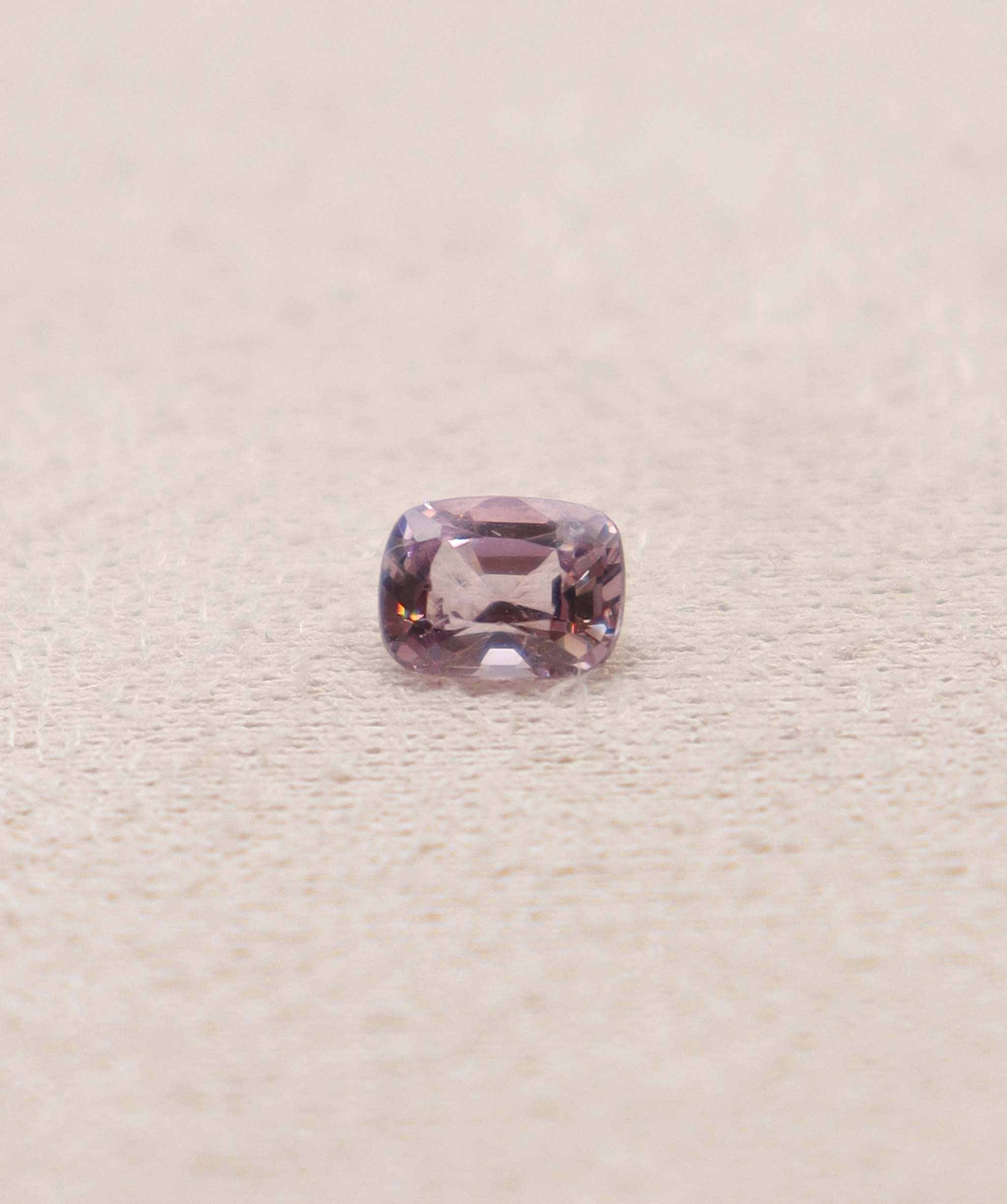 Luxury Promise 0.85ct Pink Emerald Cut Spinel DXBS5020