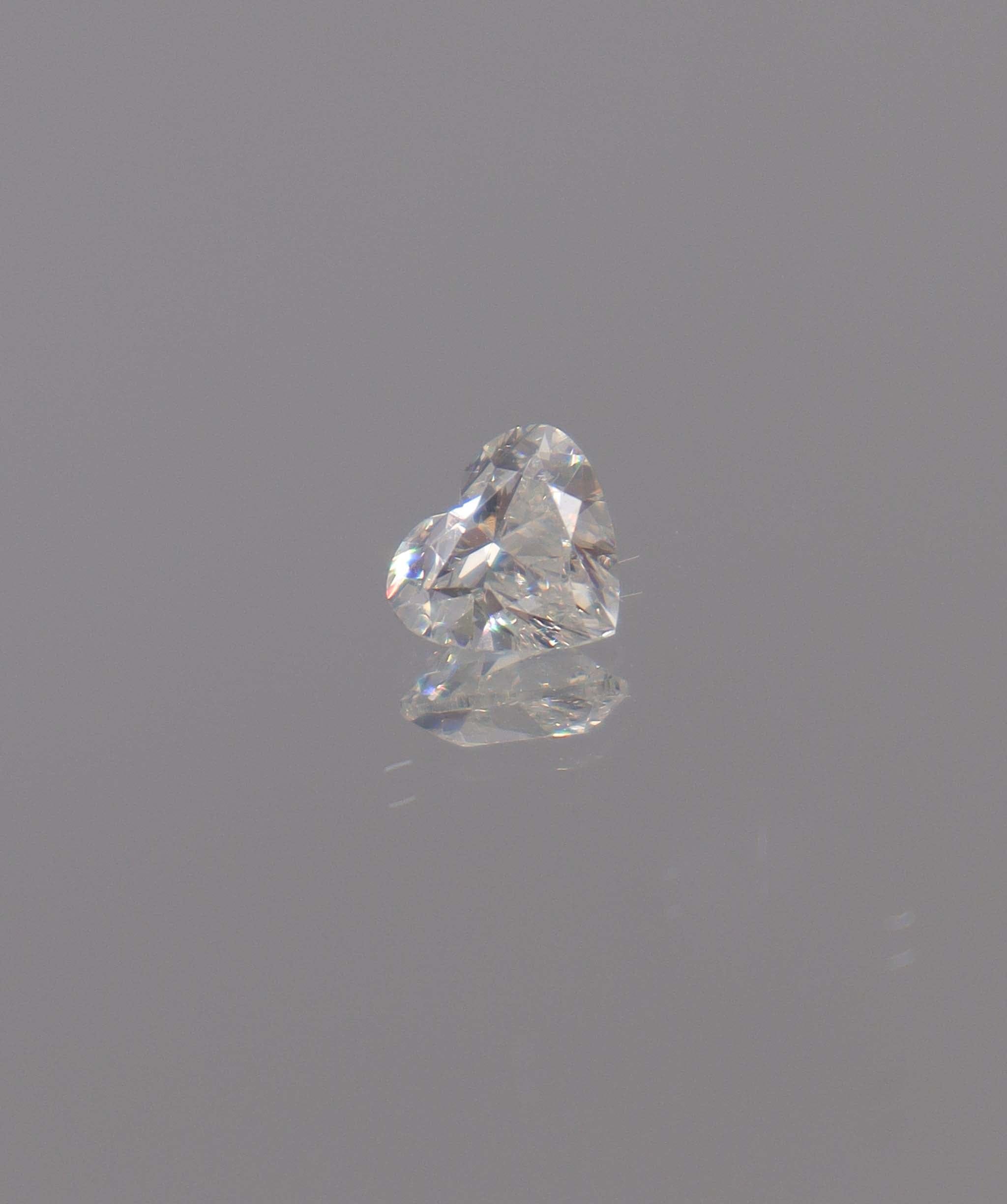 Luxury Promise 0.91CT G SI1 HEARTSHAPE DIAMOND DXBN0503