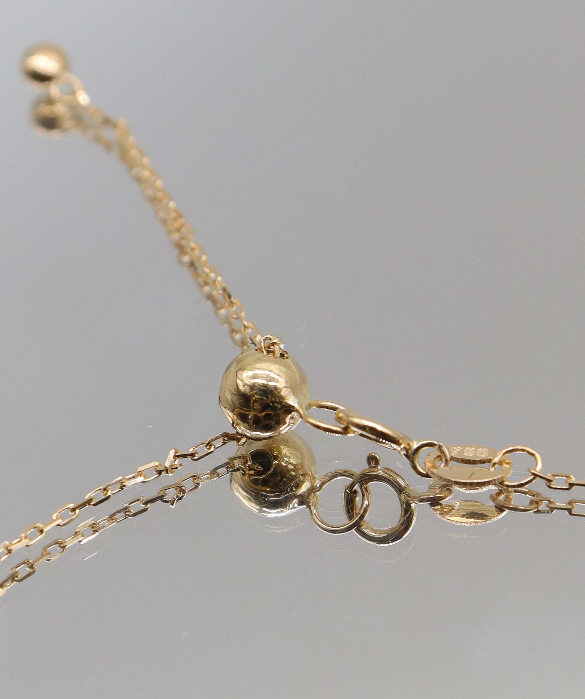 Luxury Promise 0.93ct Ruby Baguette YG Handchain DXBS5632