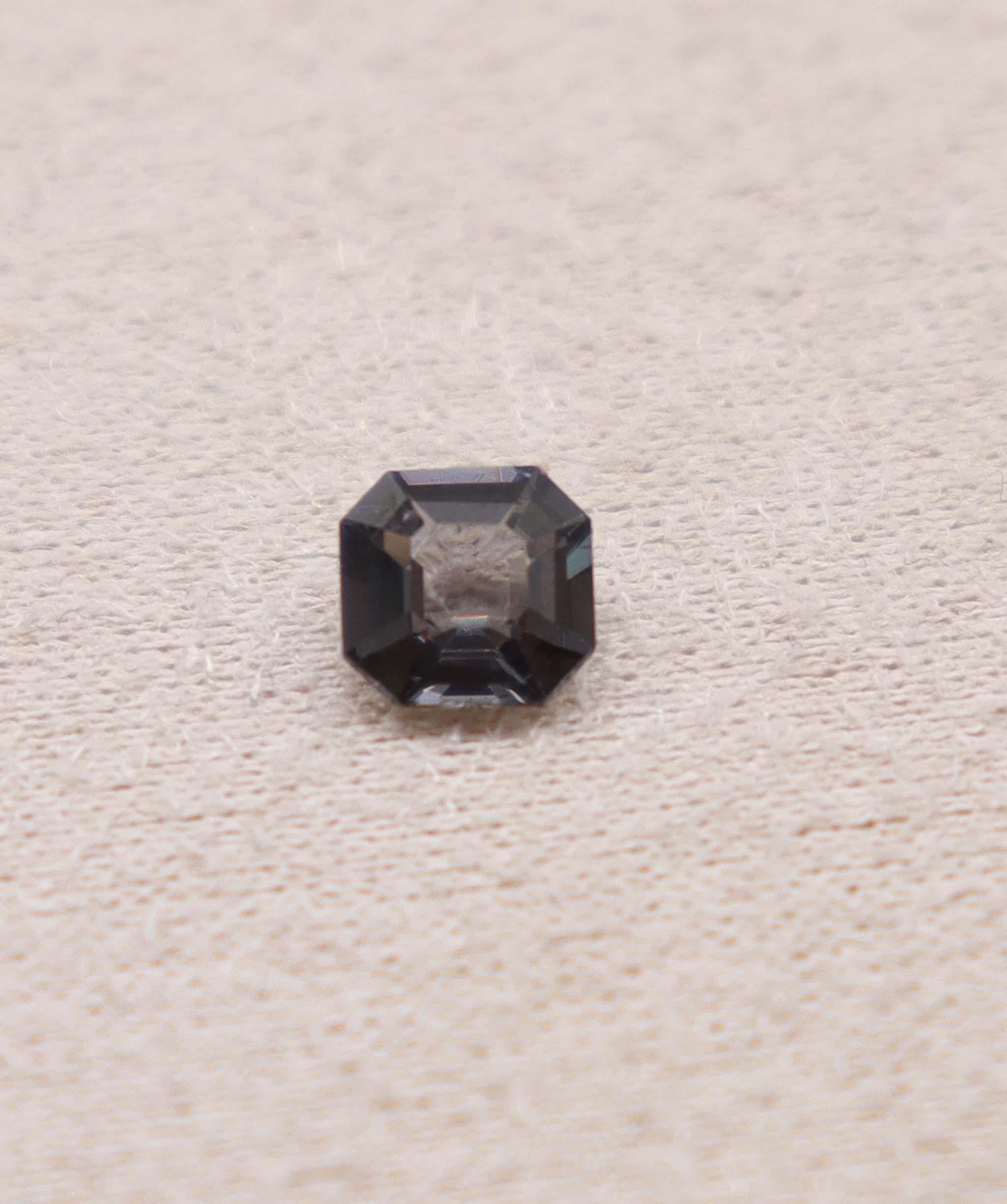 Luxury Promise 0.95ct Grey Asscher Cut Spinel DXBS4909