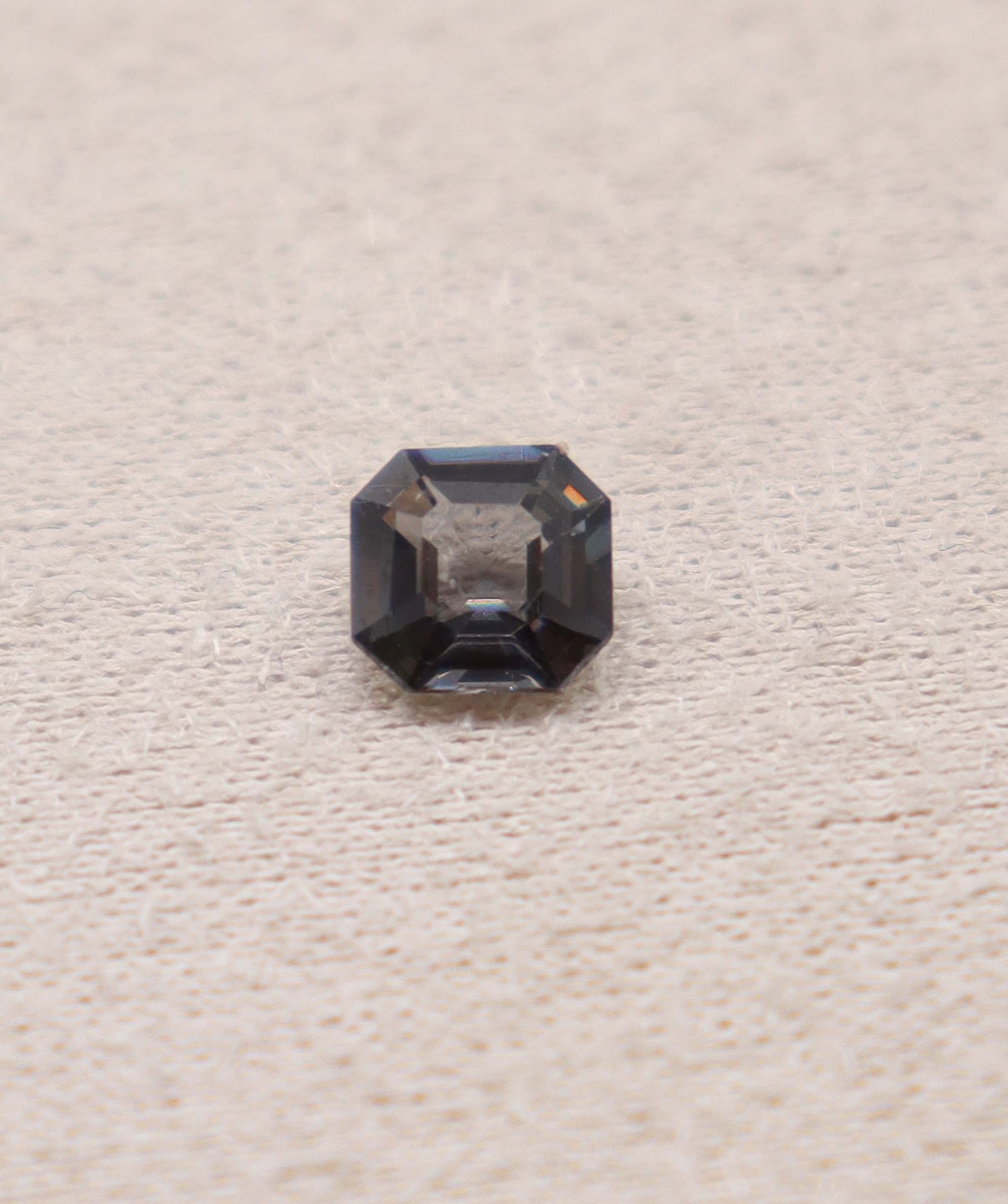 Luxury Promise 0.95ct Grey Asscher Cut Spinel DXBS4909