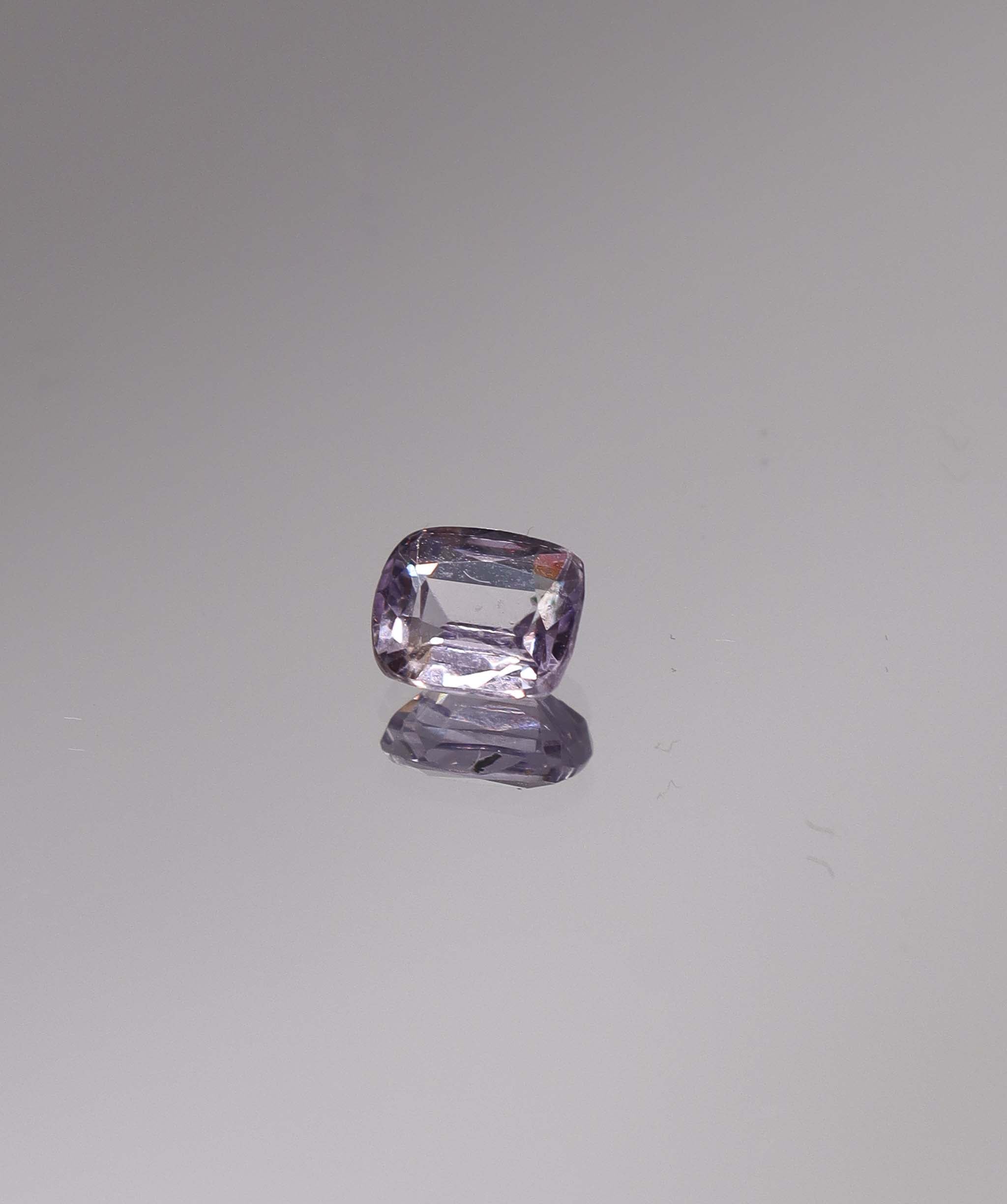 Luxury Promise 0.99ct Lilac Spinel Cushion DXBCS1580
