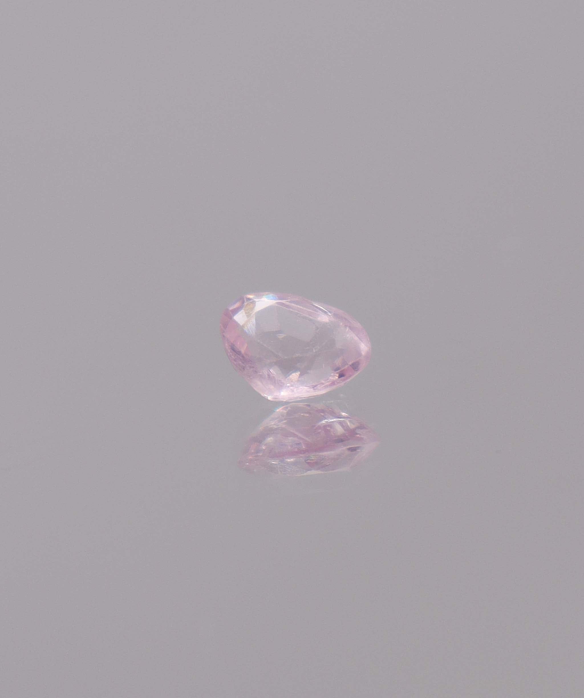 Luxury Promise 1.02ct pink heart spinel DXBCD1101