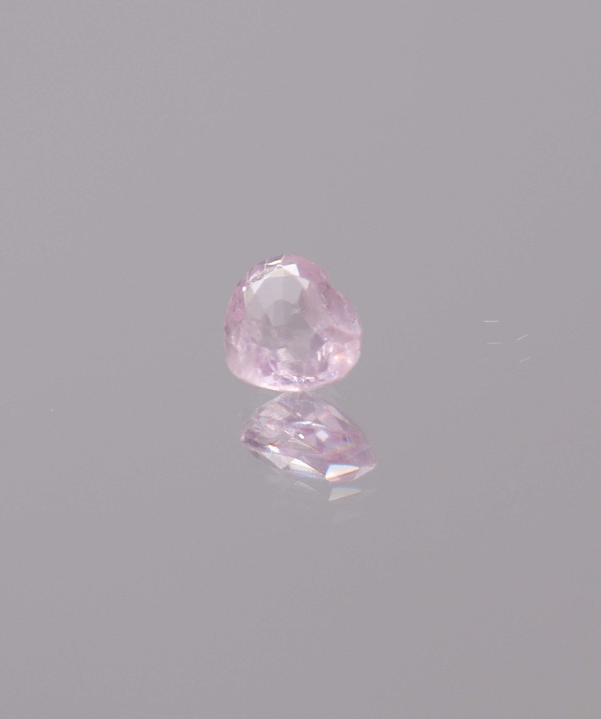 Luxury Promise 1.02ct pink heart spinel DXBCD1101