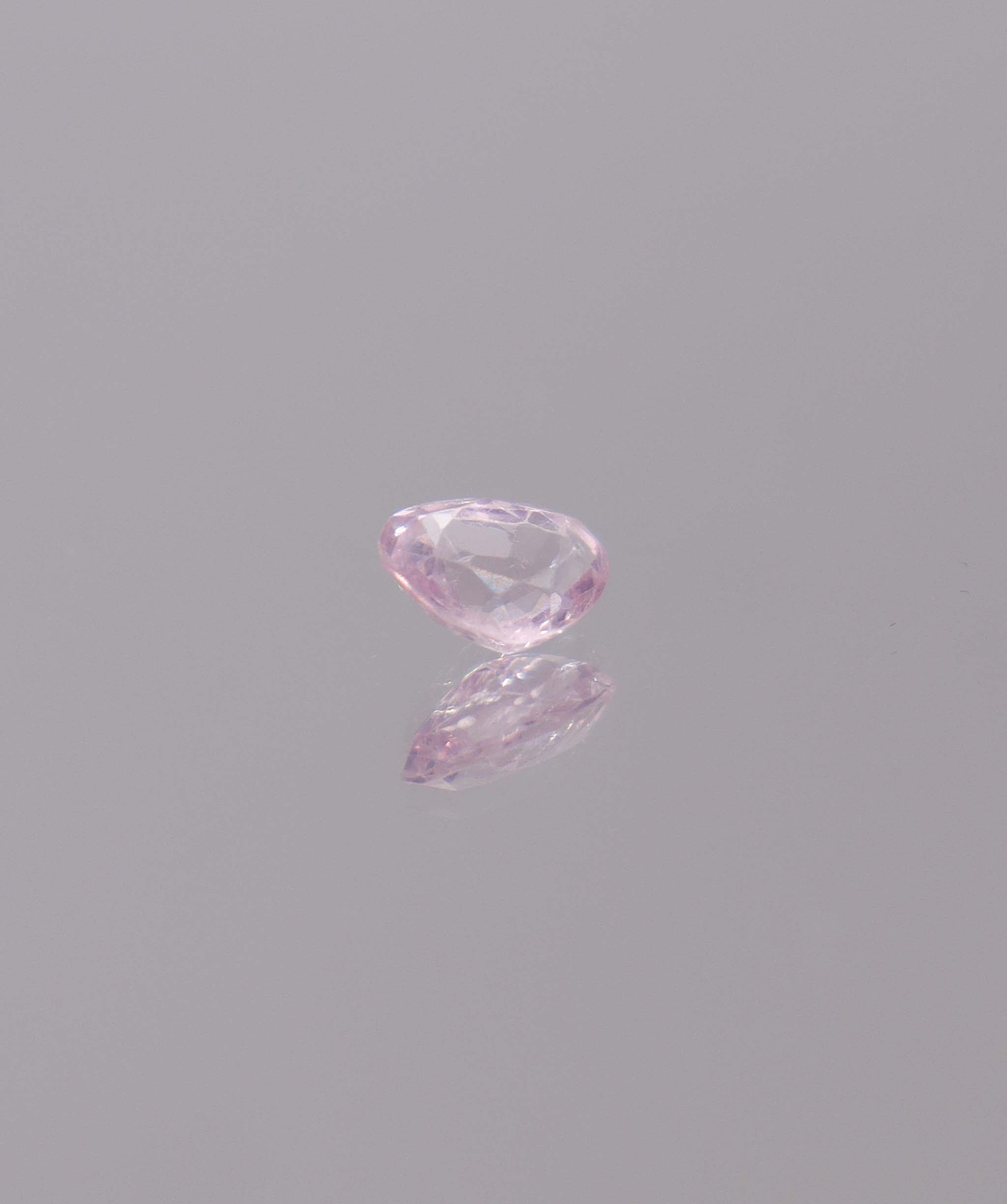 Luxury Promise 1.02ct pink heart spinel DXBCD1101