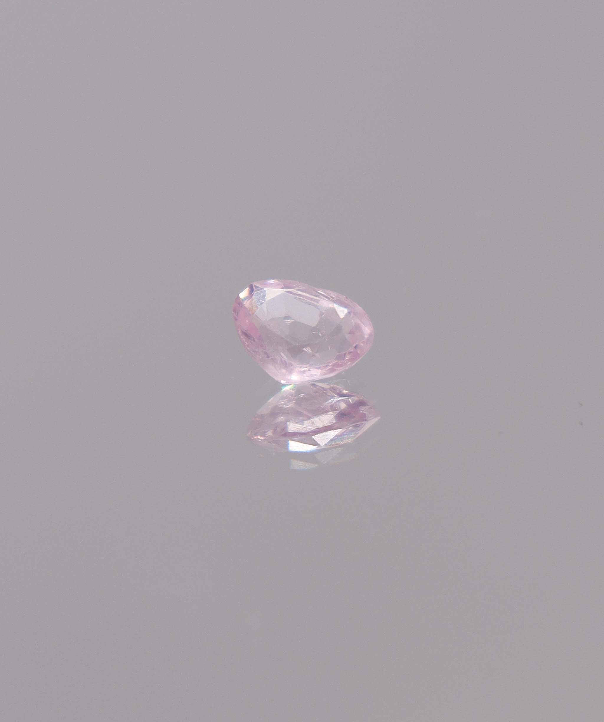 Luxury Promise 1.02ct pink heart spinel DXBCD1101
