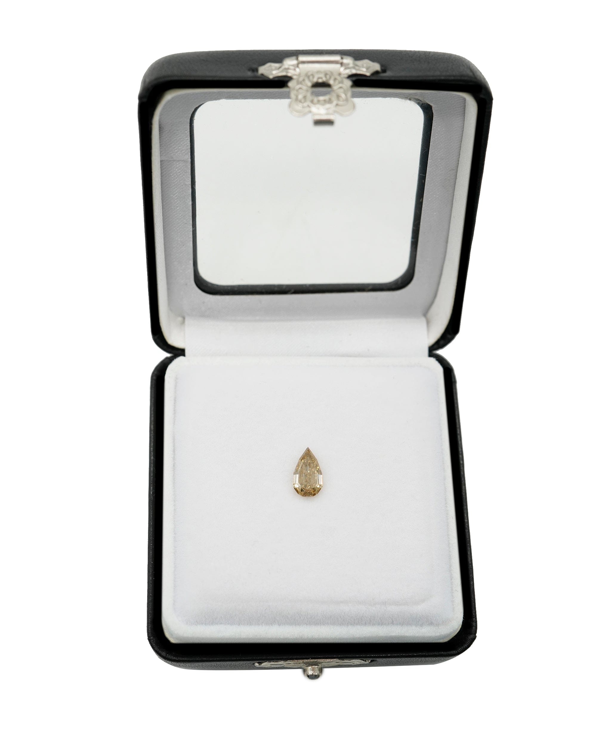 Luxury Promise 1.04CT BRONZE-COGNAC ANTIQUE-PEAR DIAMOND DBXN0468