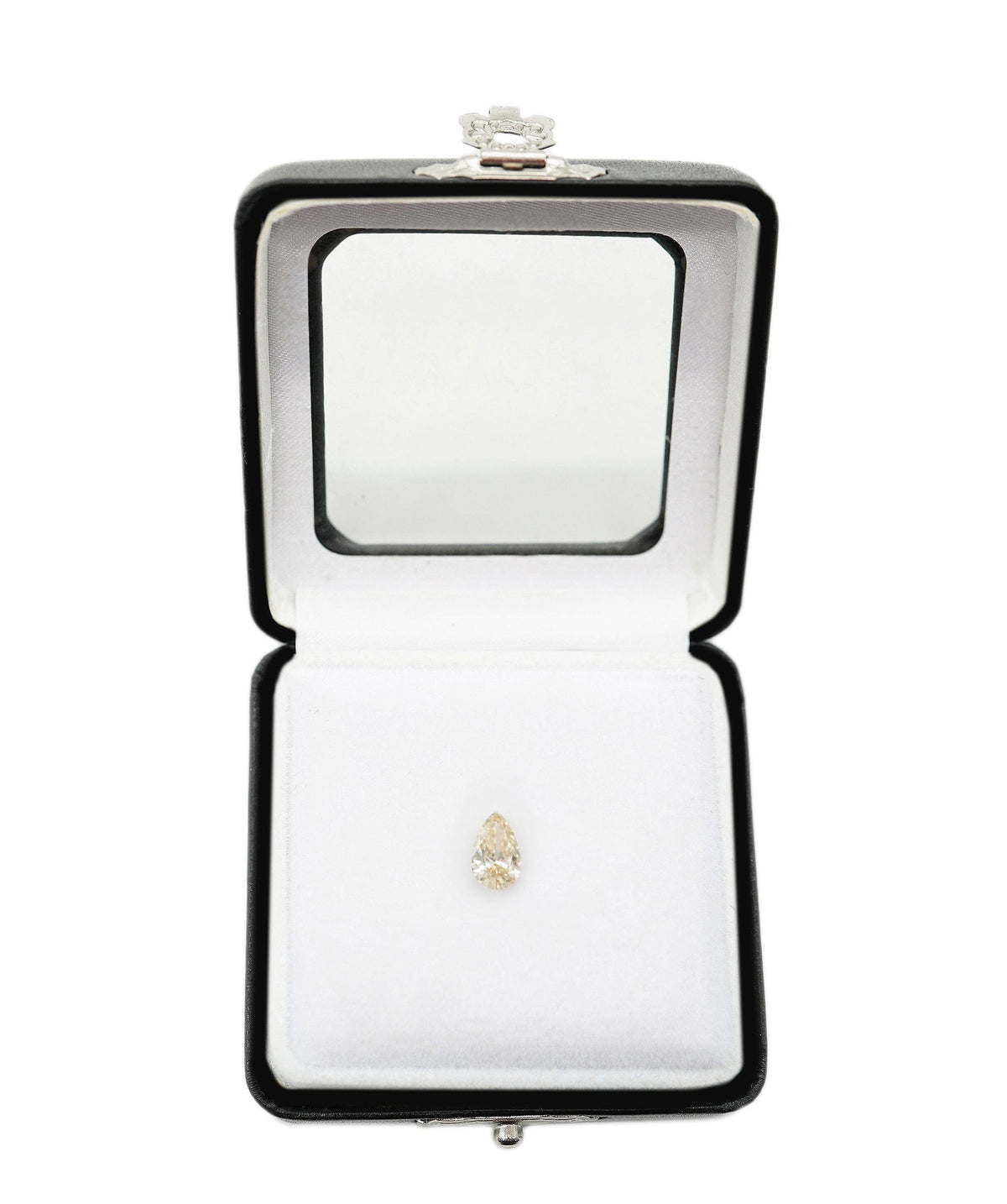 Luxury Promise 1.05CT FANCY-ORANGY-YELLOW PEAR SHAPE DBXN0227