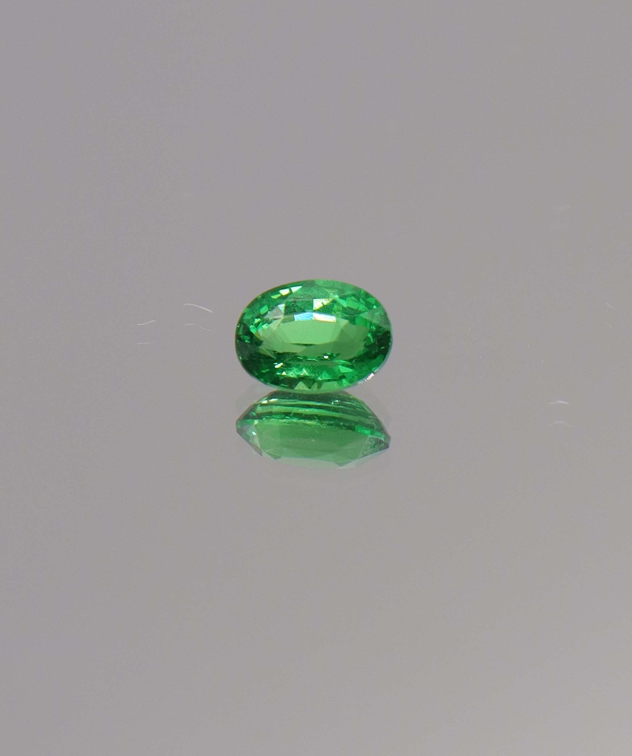 Luxury Promise 1.05ct Oval Tsavorite DXBCS1146