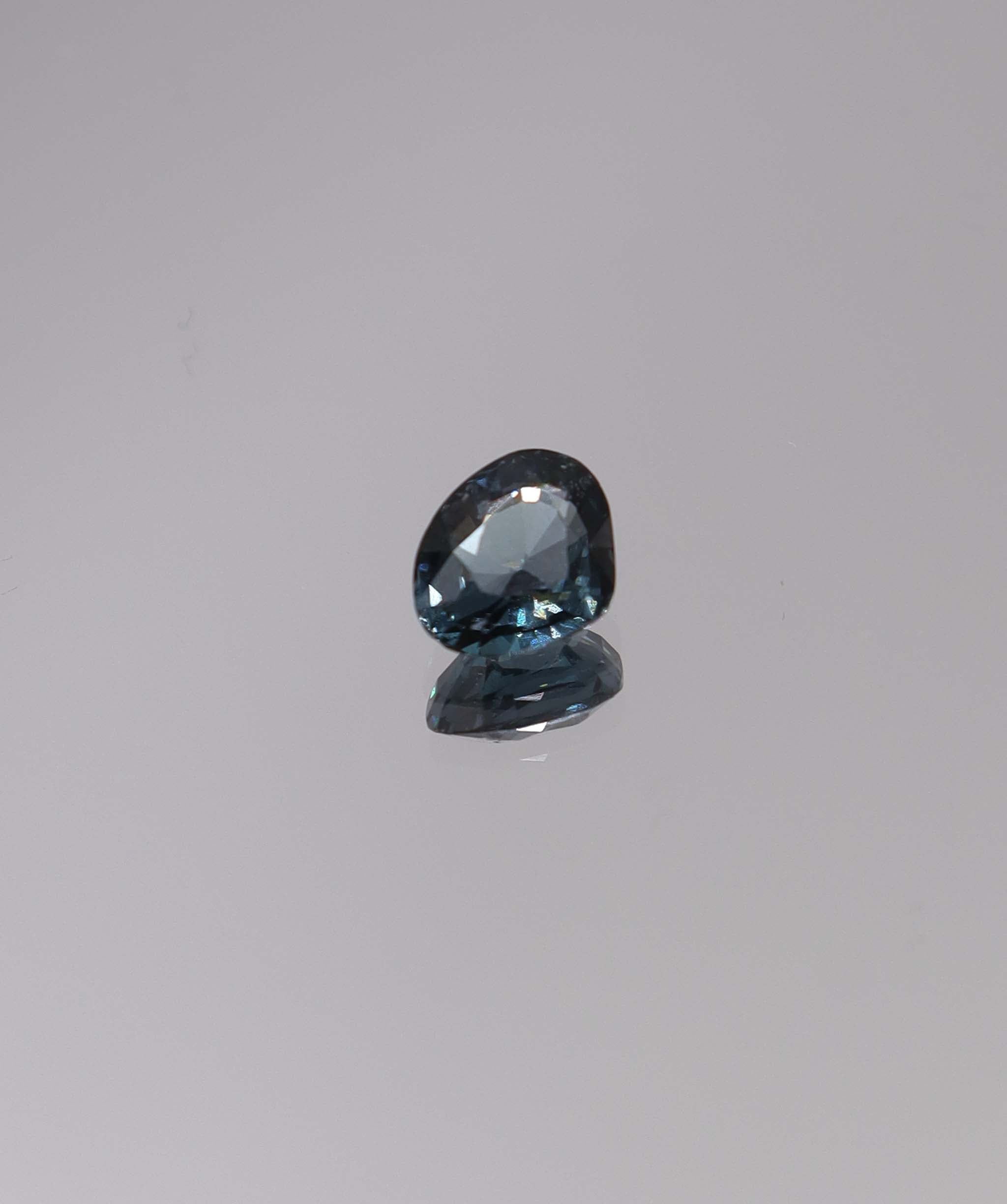 Luxury Promise 1.07ct Metallic Blue Spinel Pear DXBCS1560