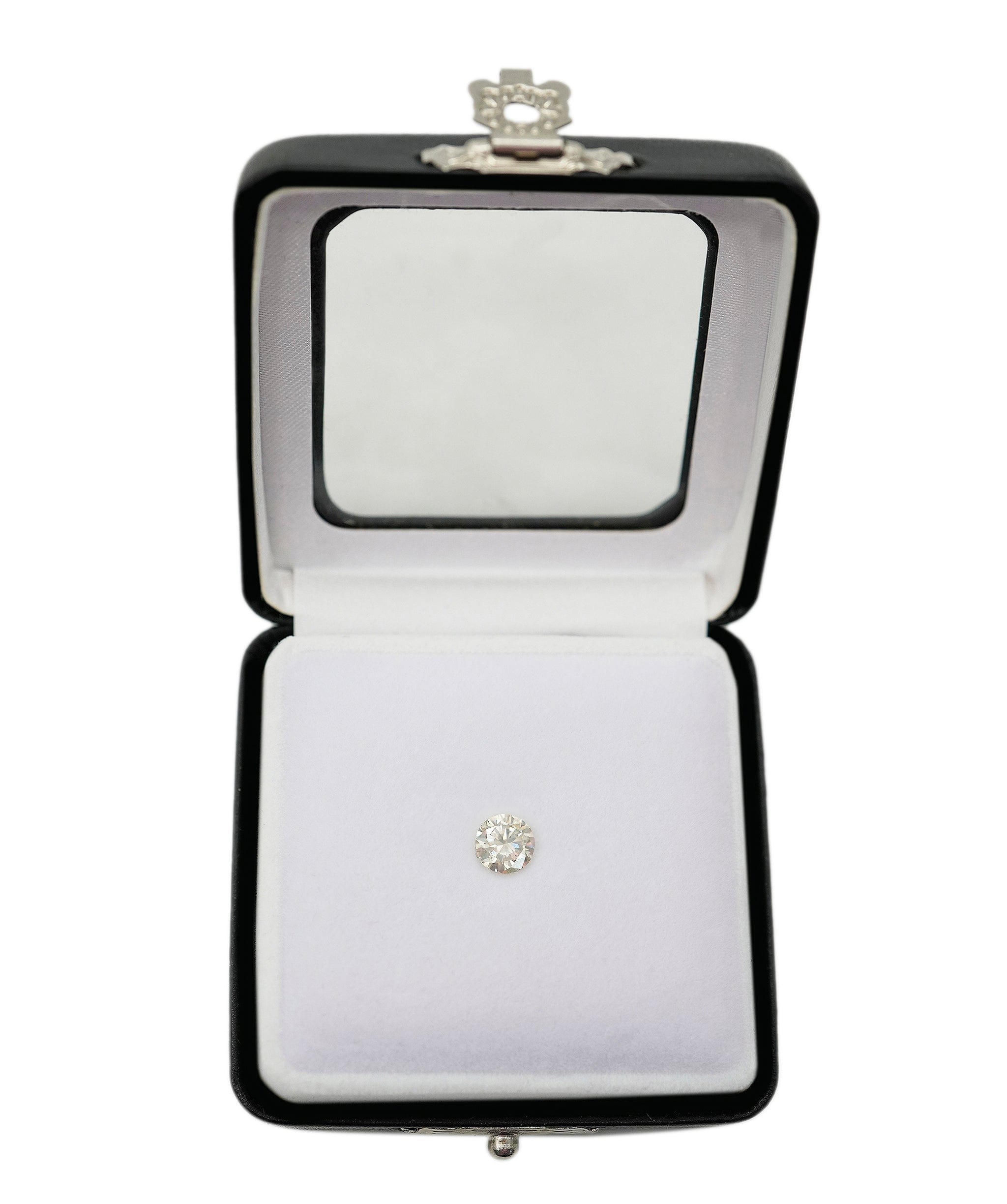 Luxury Promise 1.11 ct CHAMPAGNE ROUND SHAPE DIAMOND ANC-S33-61