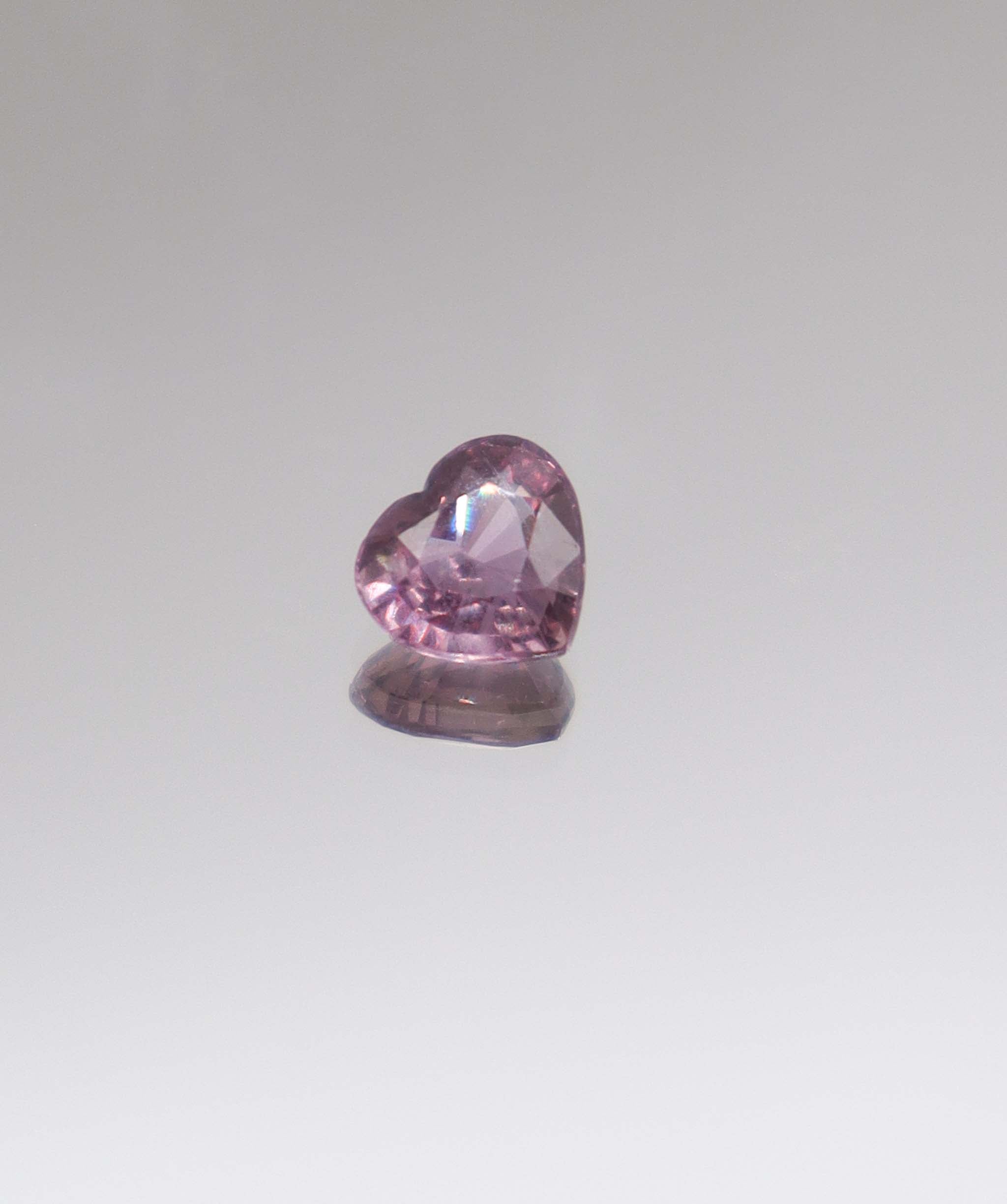 Luxury Promise 1.11ct Heart Pink Sapphire with Lab Report (No heat) DXBCD0742