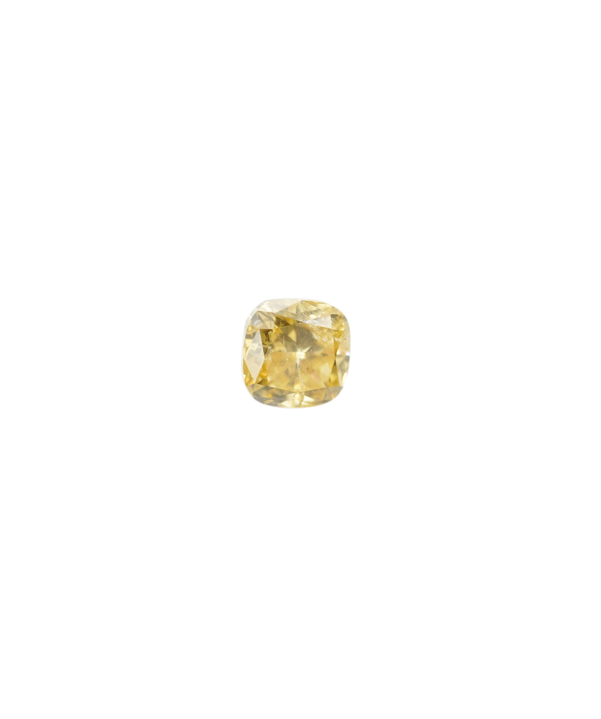Luxury Promise 1.11ct INTENSE CANARY CUSSION DIAMOND DBXN0538