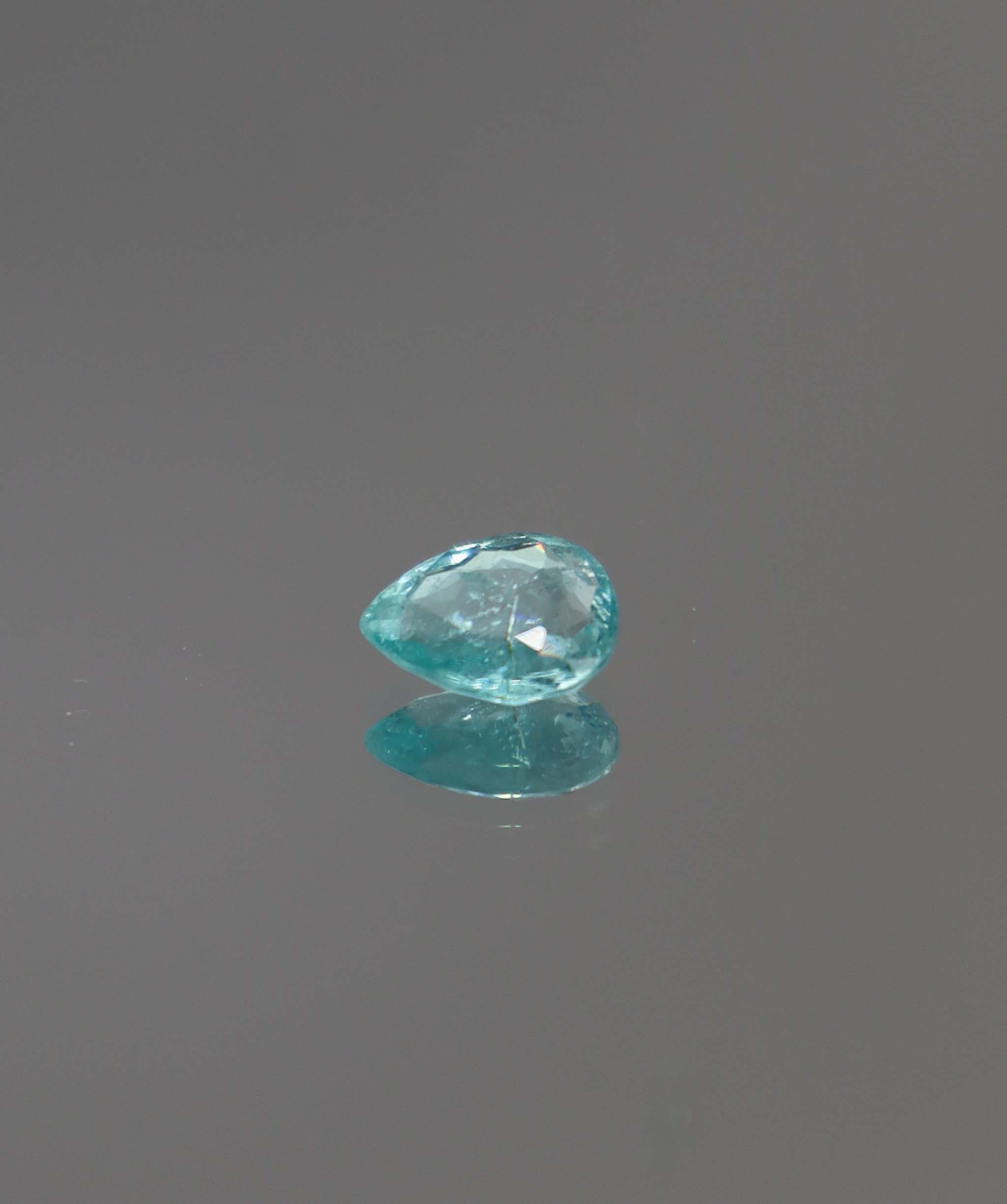 Luxury Promise 1.11ct Pear Paraiba DXBS5680