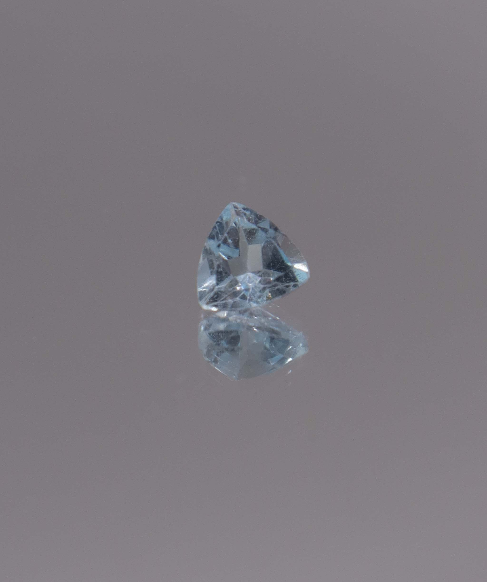 Luxury Promise 1.13ct Sky Blue Topaz Trillion DXBCS1228