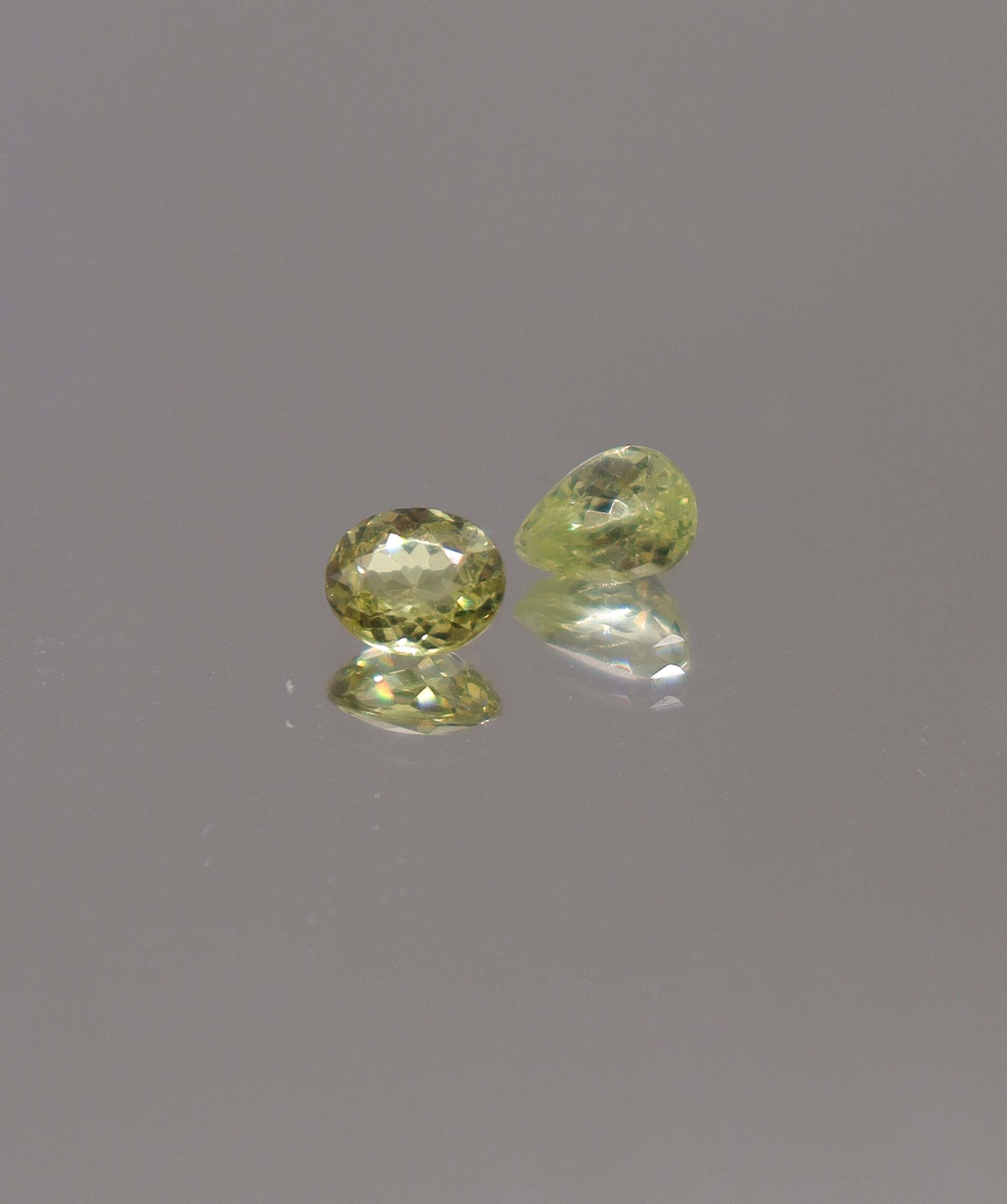 Luxury Promise 1.15ct Mali garnet moi et toi 84 DXBS5408