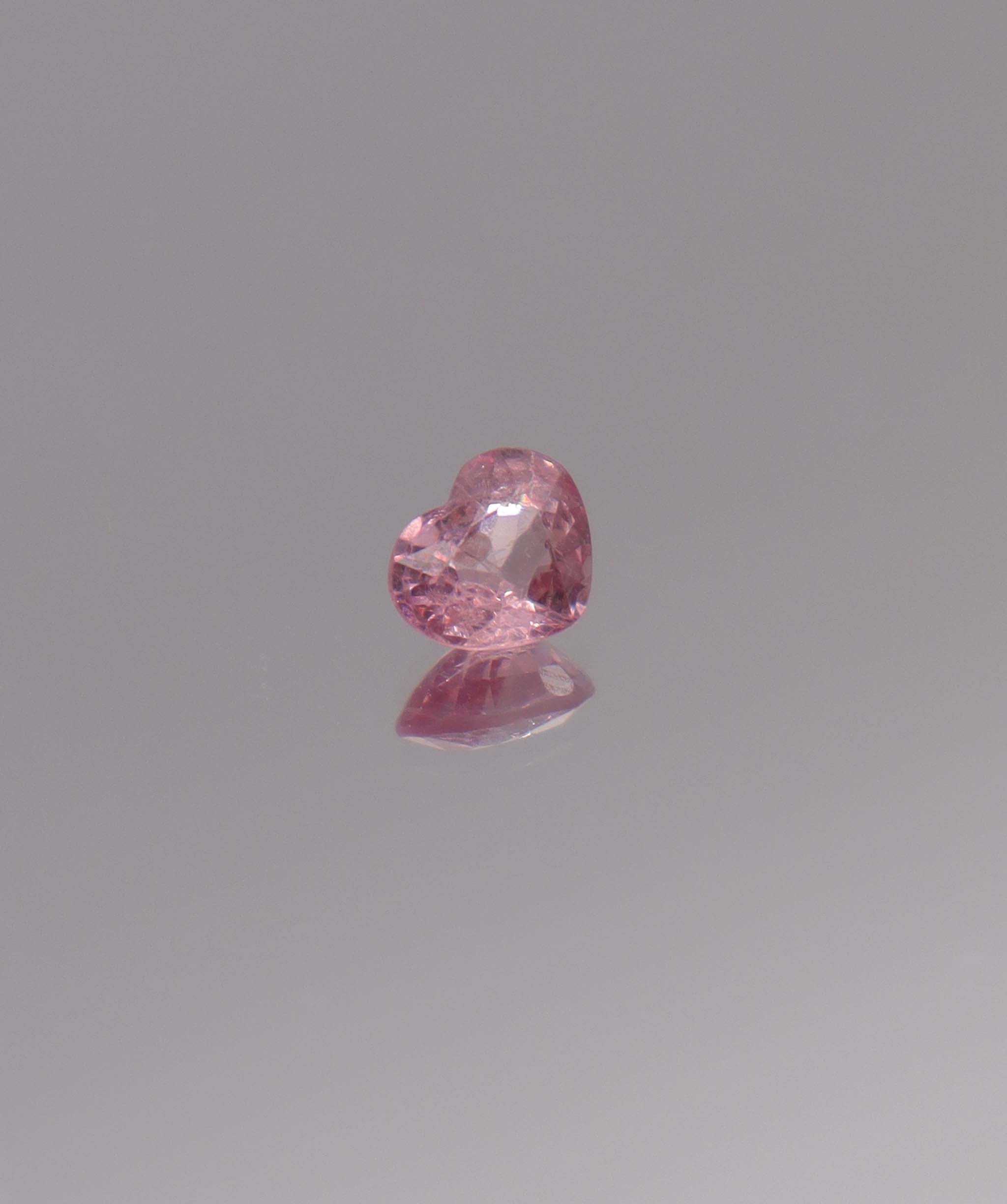 Luxury Promise 1.16ct pink heart spinel DXBCD1103