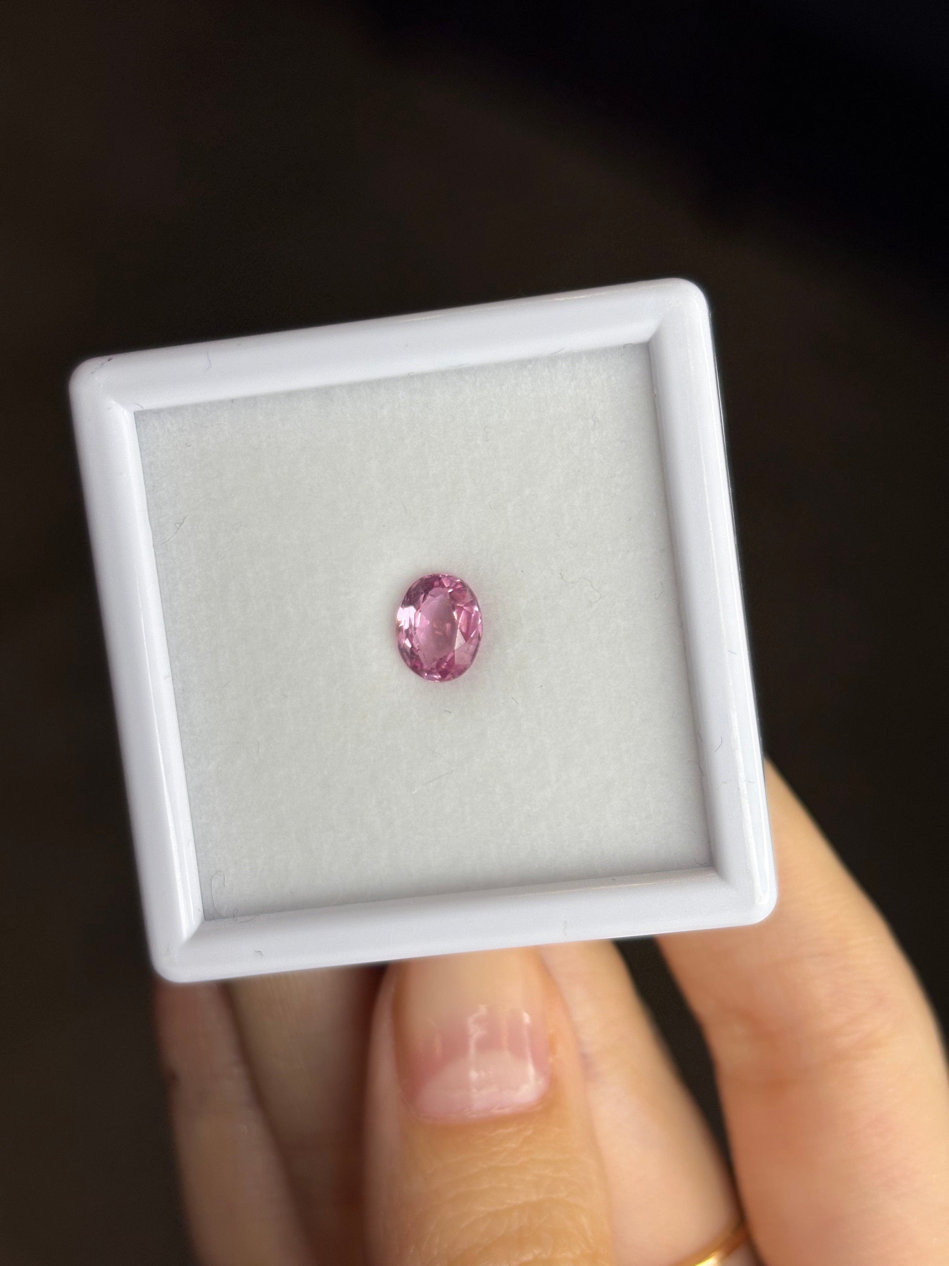 Luxury Promise 1.17ct Pink Spinel Burma DXBCS2630
