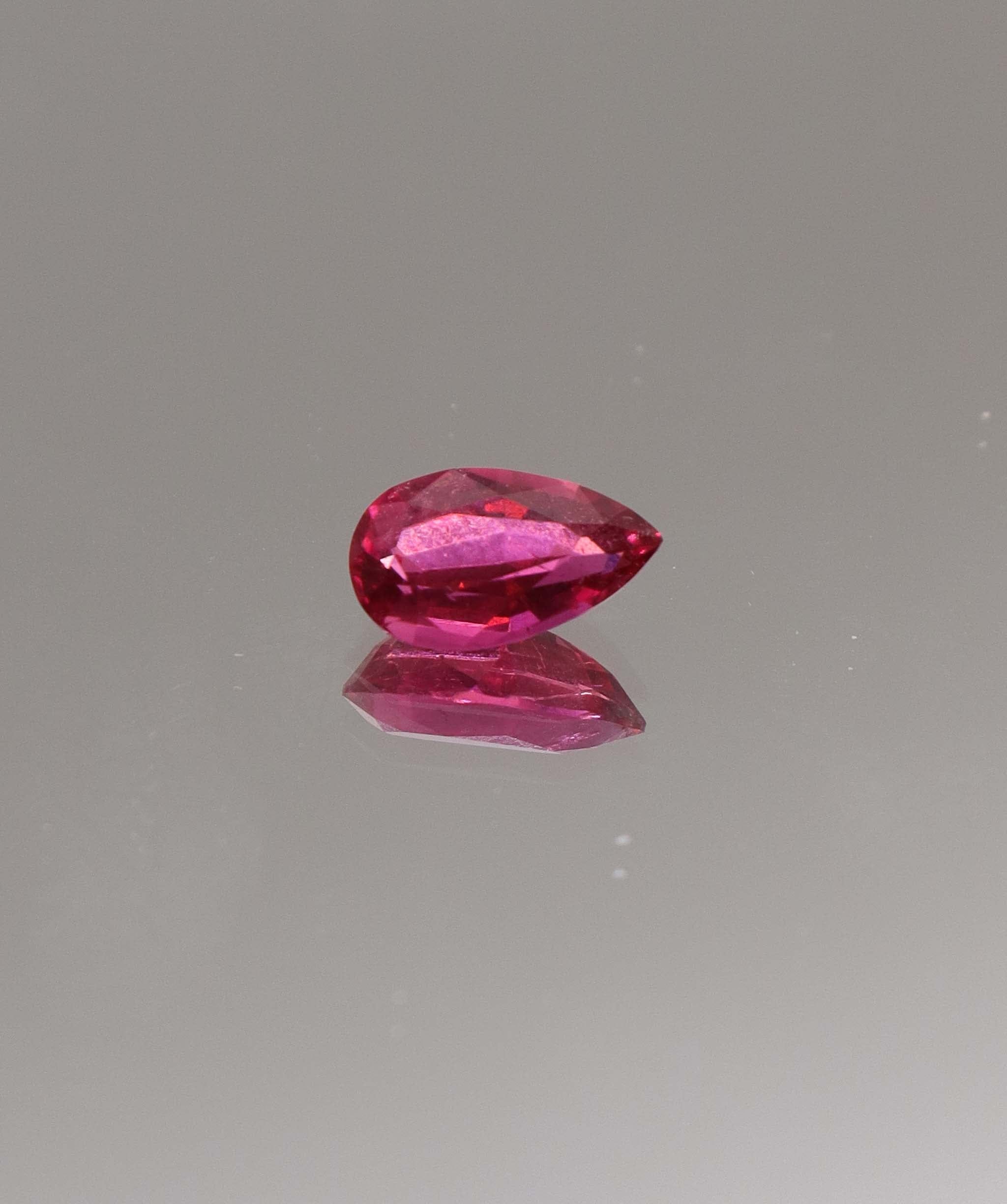 Luxury Promise 1.17ct Rubellite Pear (Afghan) DXBCS1003