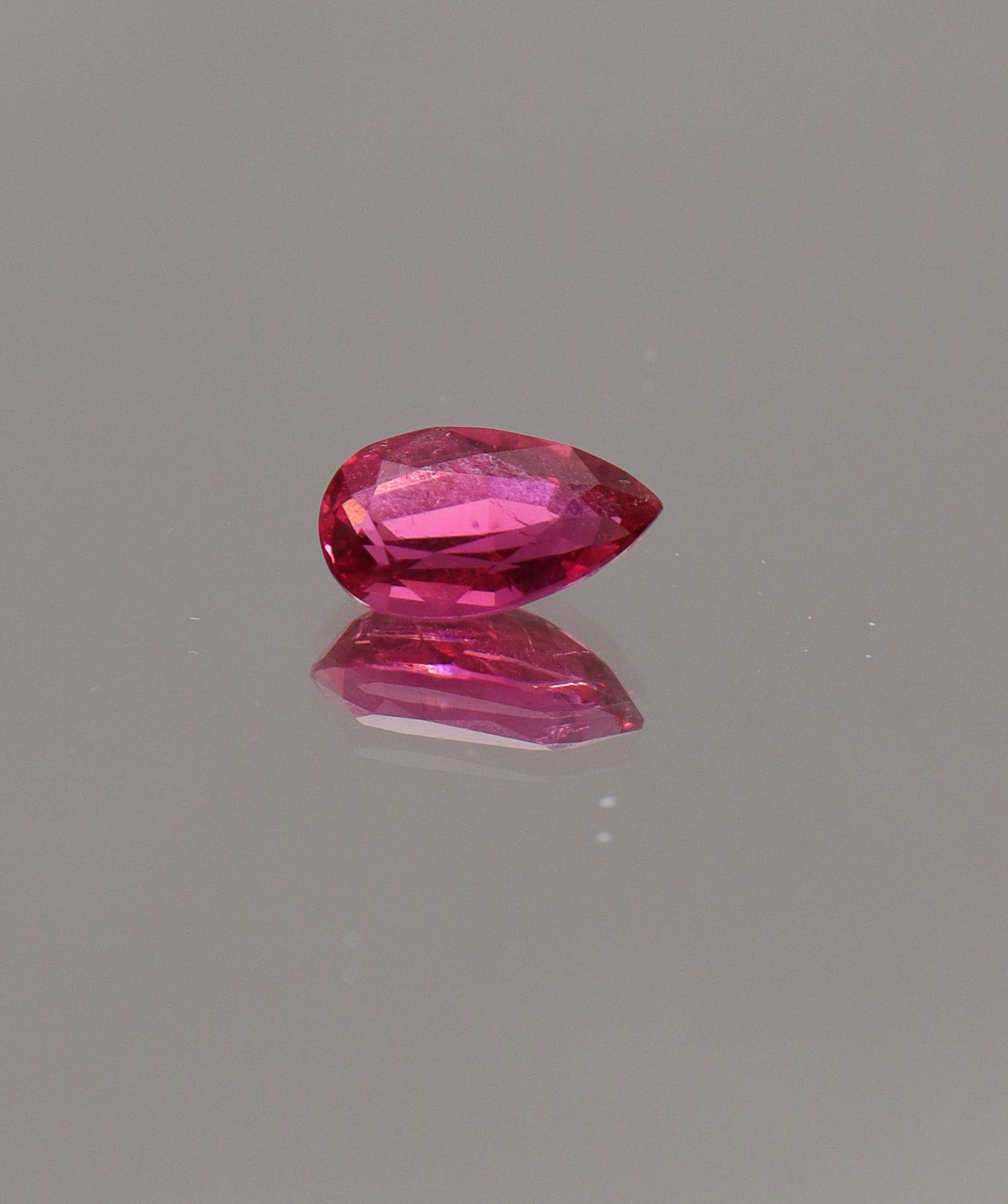 Luxury Promise 1.17ct Rubellite Pear (Afghan) DXBCS1003