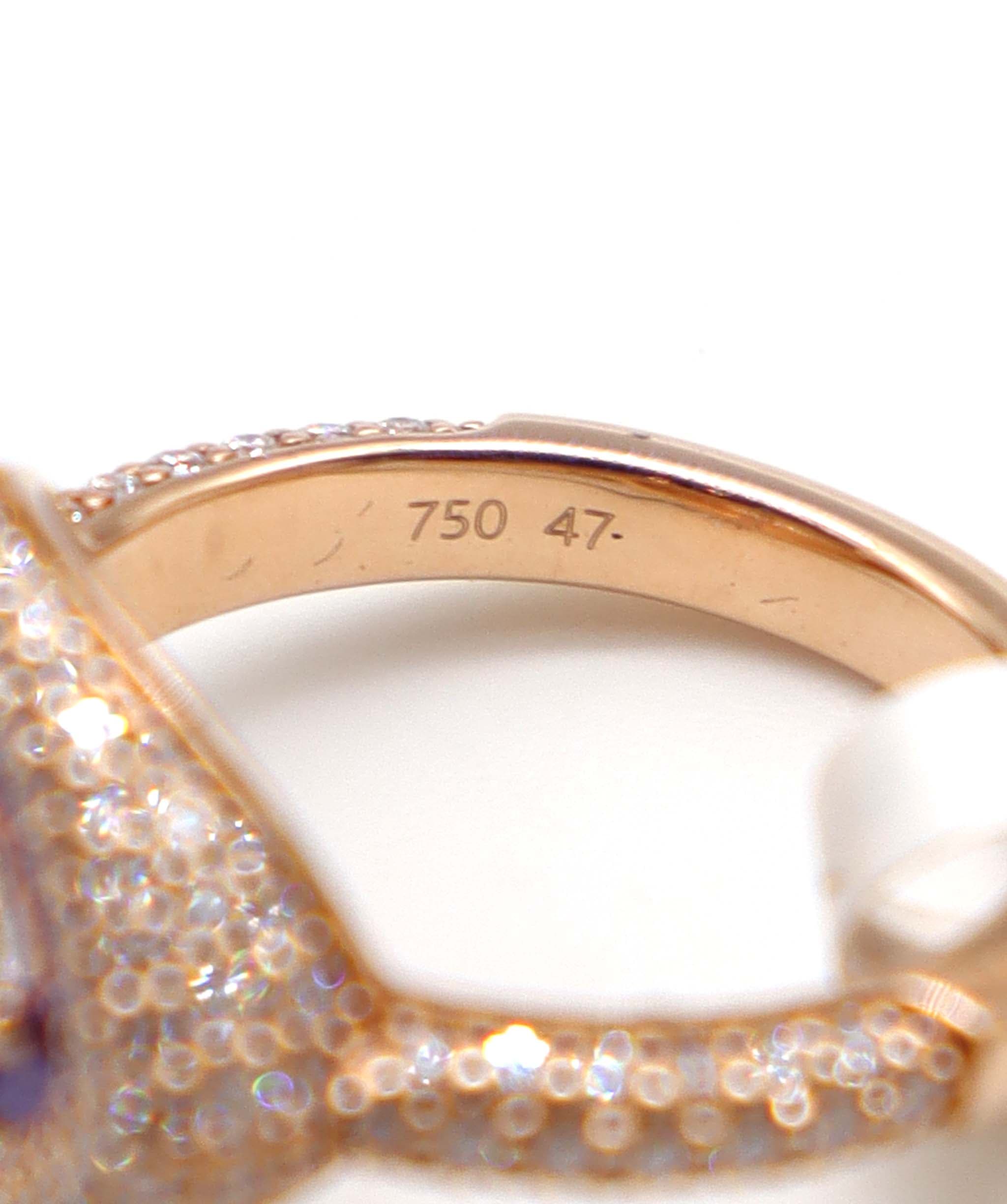 Luxury Promise 1.19ct diamond RING Size: EU-47 R-T57K-A