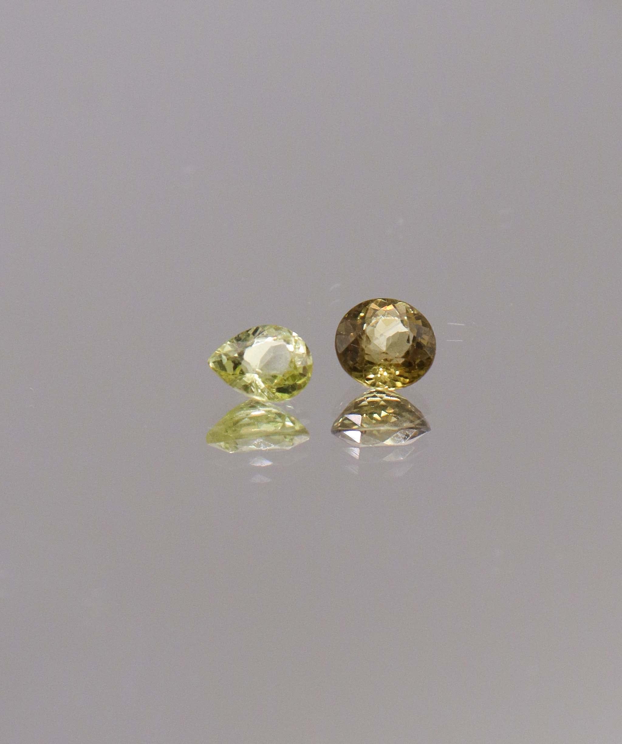 Luxury Promise 1.19ct Mali garnet moi et toi 105 DXBS5429