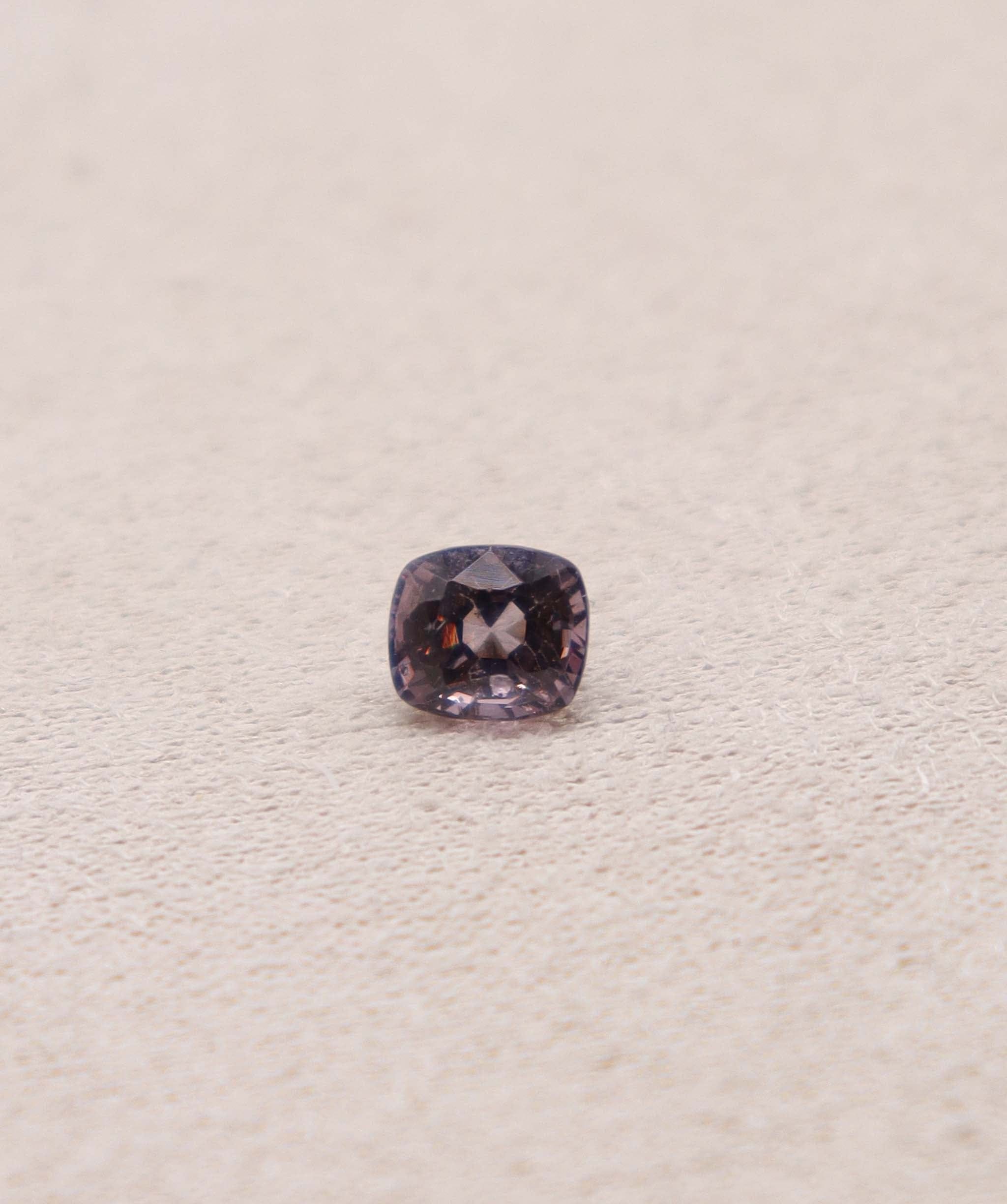 Luxury Promise 1.1ct Purple/Grey Cushion Spinel DXBS4964