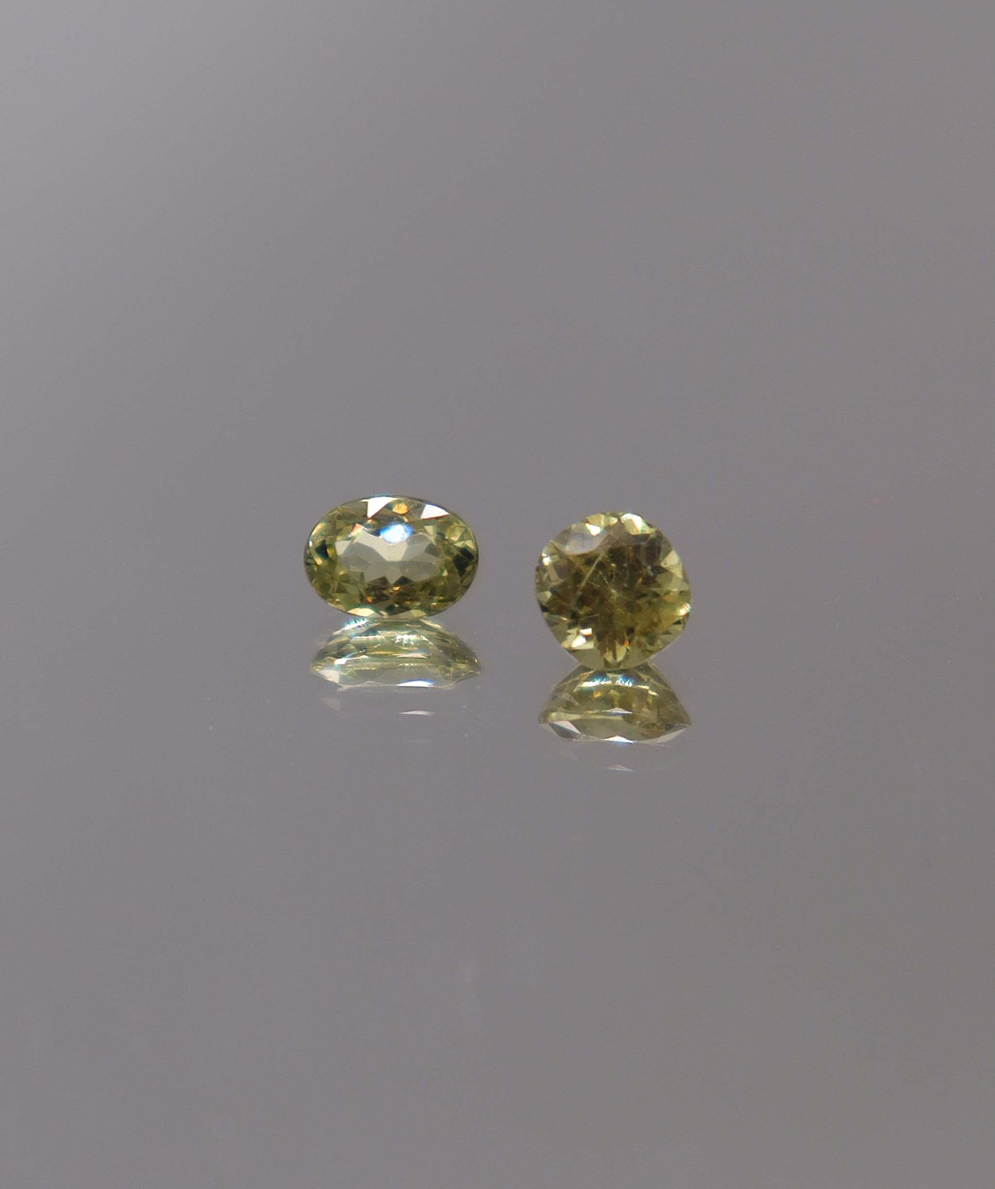 Luxury Promise 1.22ct Mali garnet moi et toi 83 DXBS5407