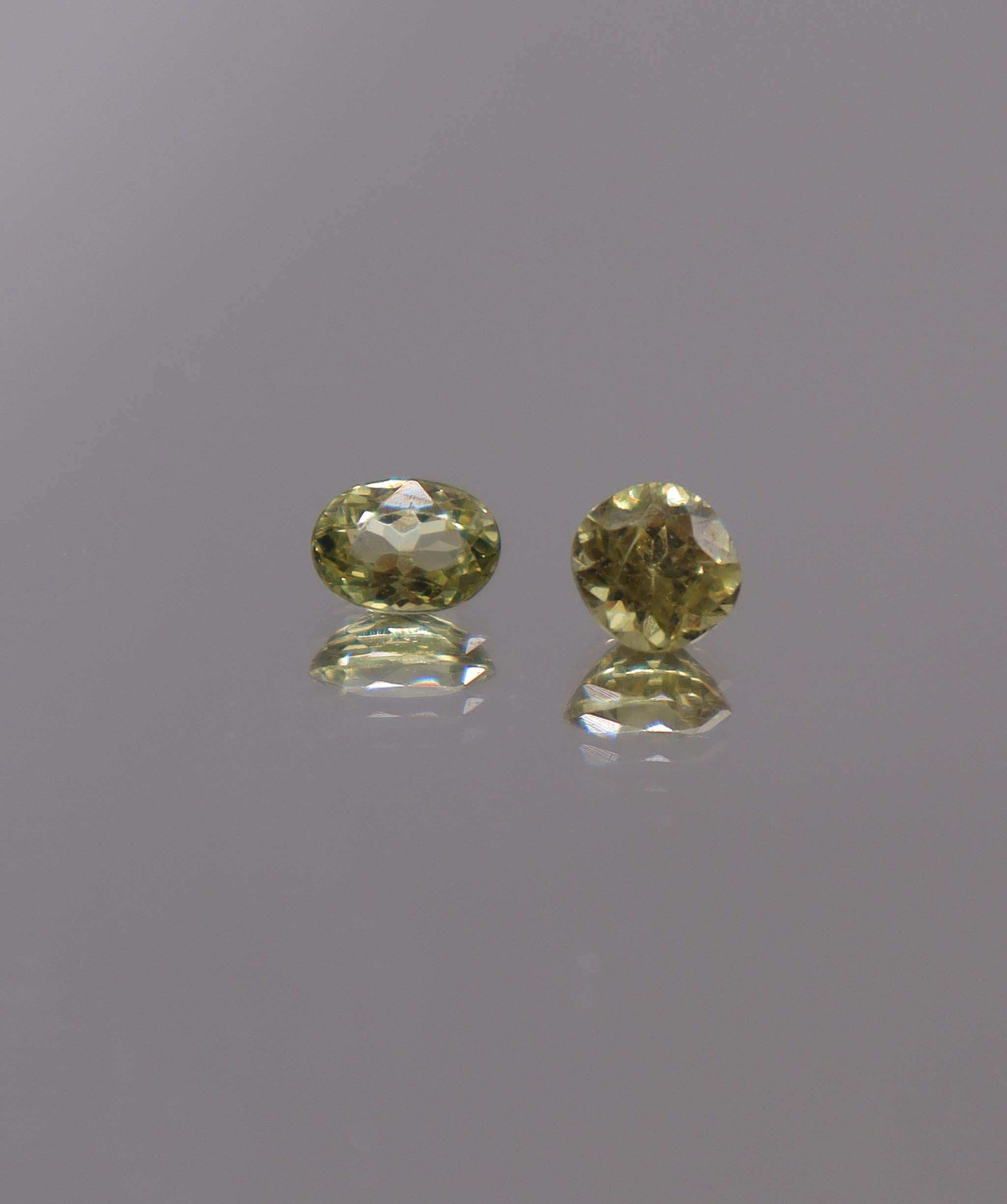 Luxury Promise 1.22ct Mali garnet moi et toi 83 DXBS5407