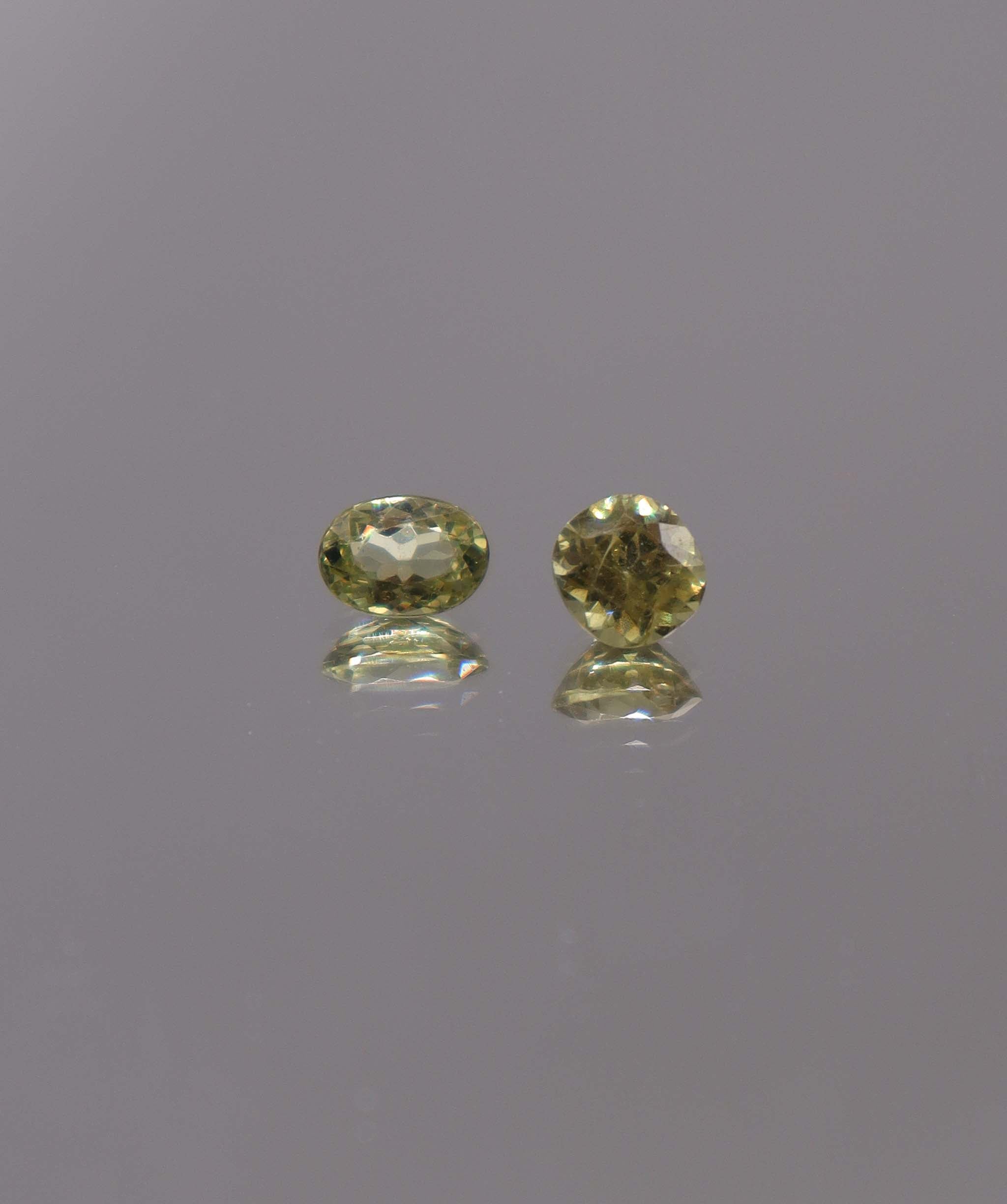 Luxury Promise 1.22ct Mali garnet moi et toi 83 DXBS5407