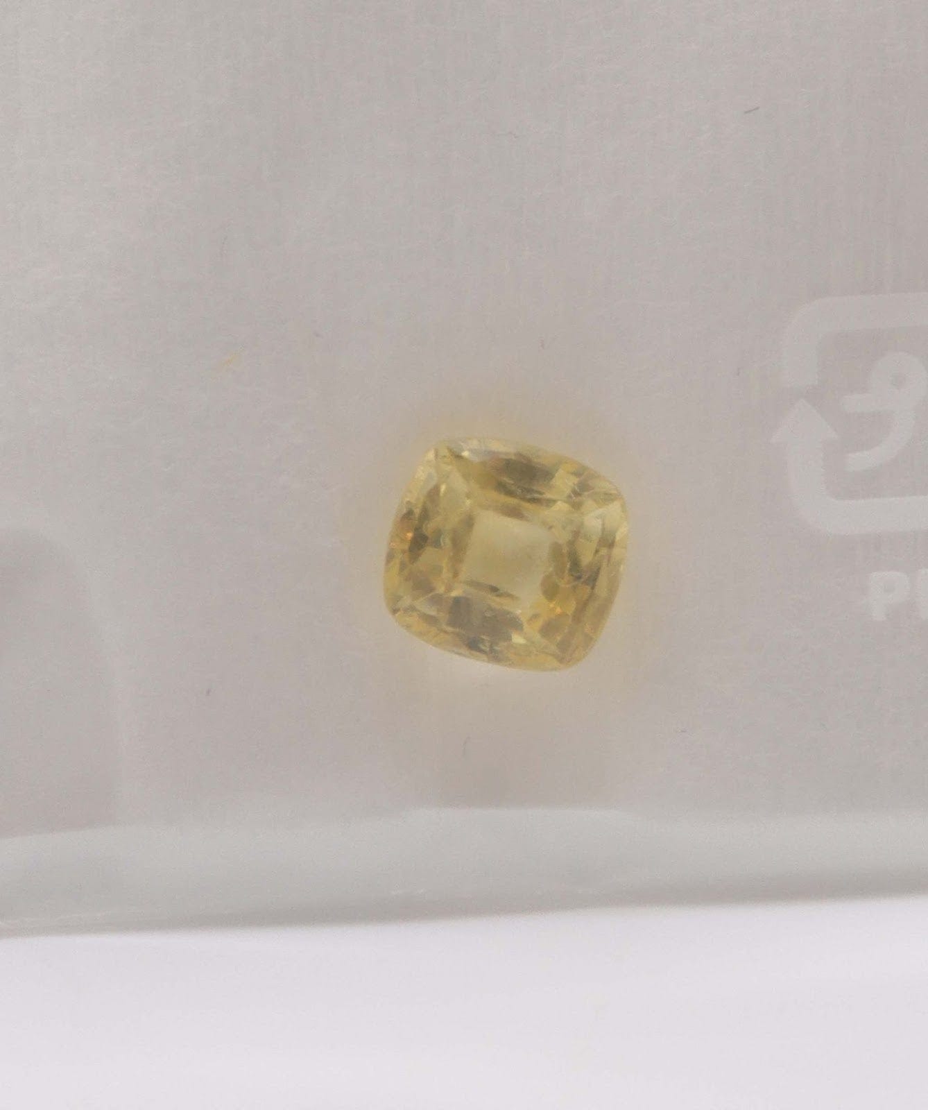 Luxury Promise 1.28CT NATURAL YELLOW SAPPHIRE MS 7956