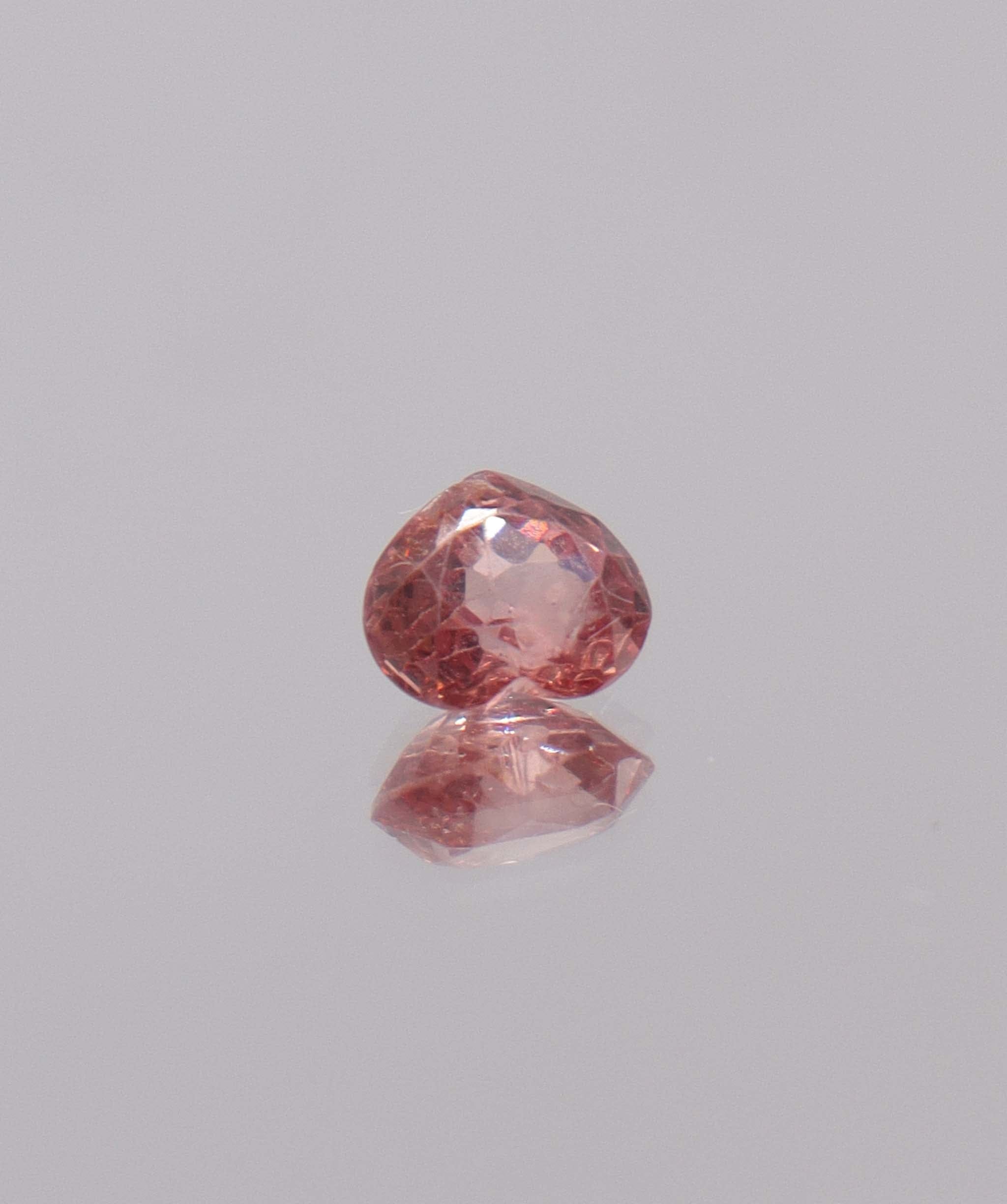Luxury Promise 1.28ct pink sunset heart spinel DXBCD1109