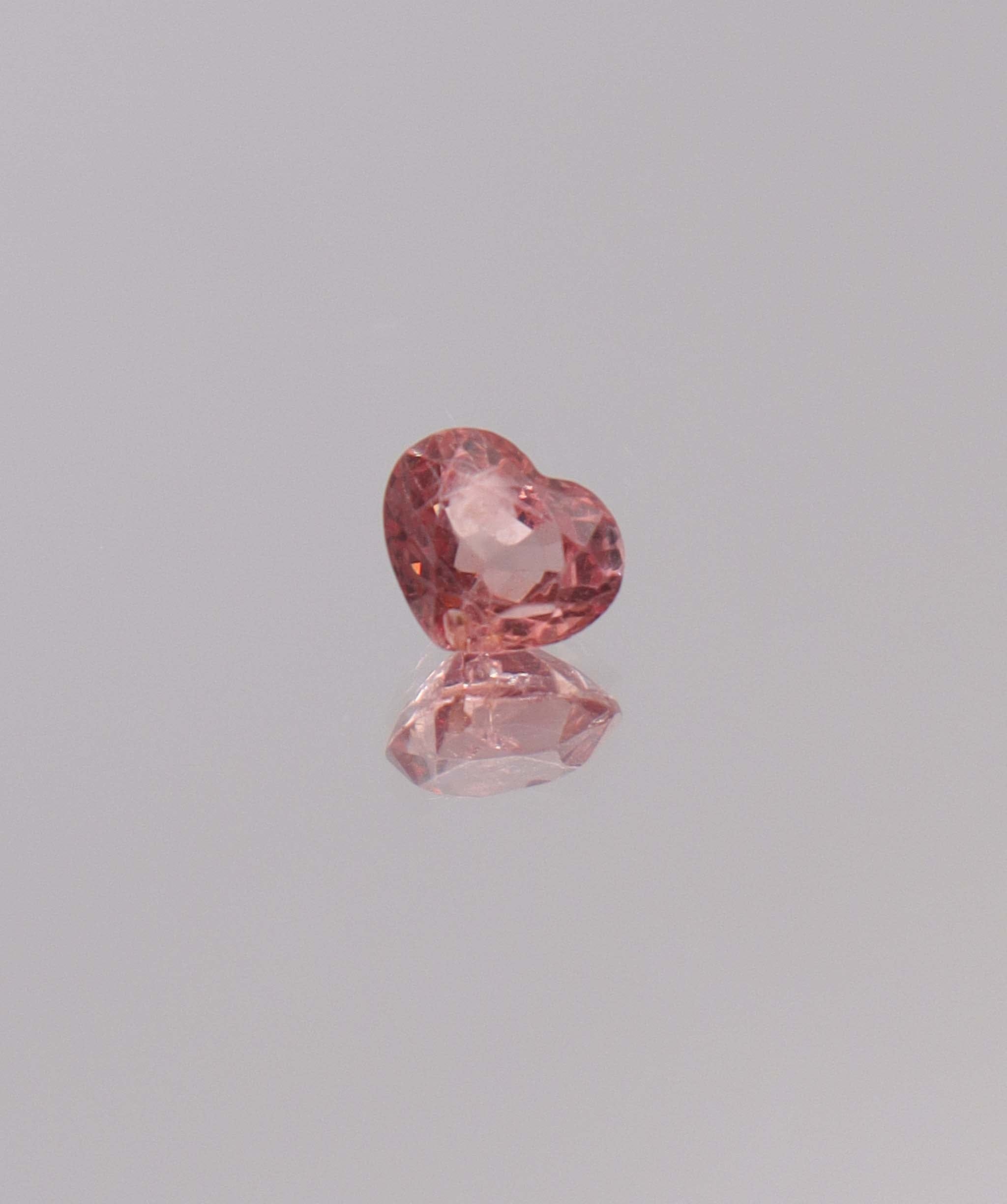 Luxury Promise 1.28ct pink sunset heart spinel DXBCD1109